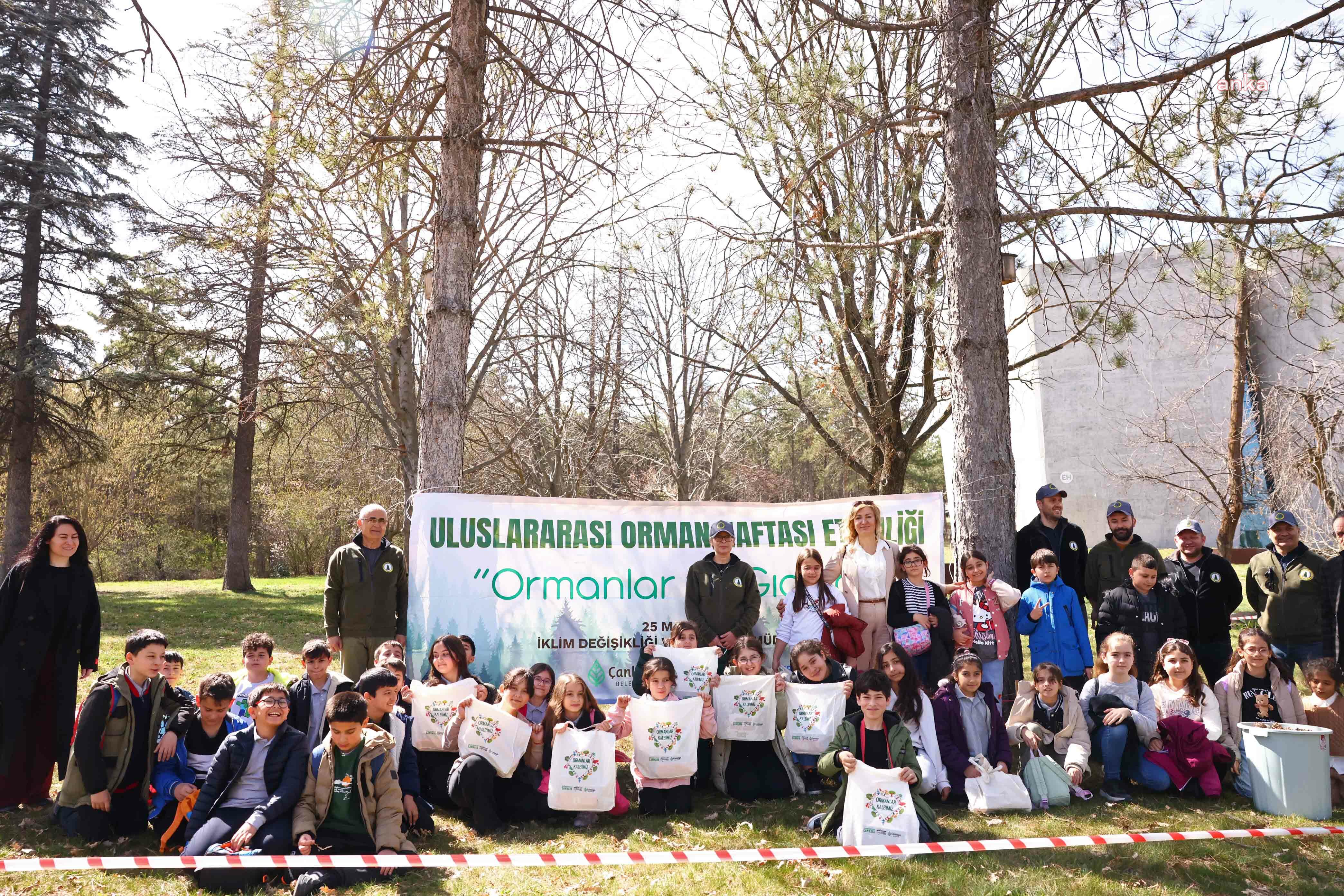 Çankaya Belediyesi, Orman Haftası dolayısıyla etkinlik düzenledi