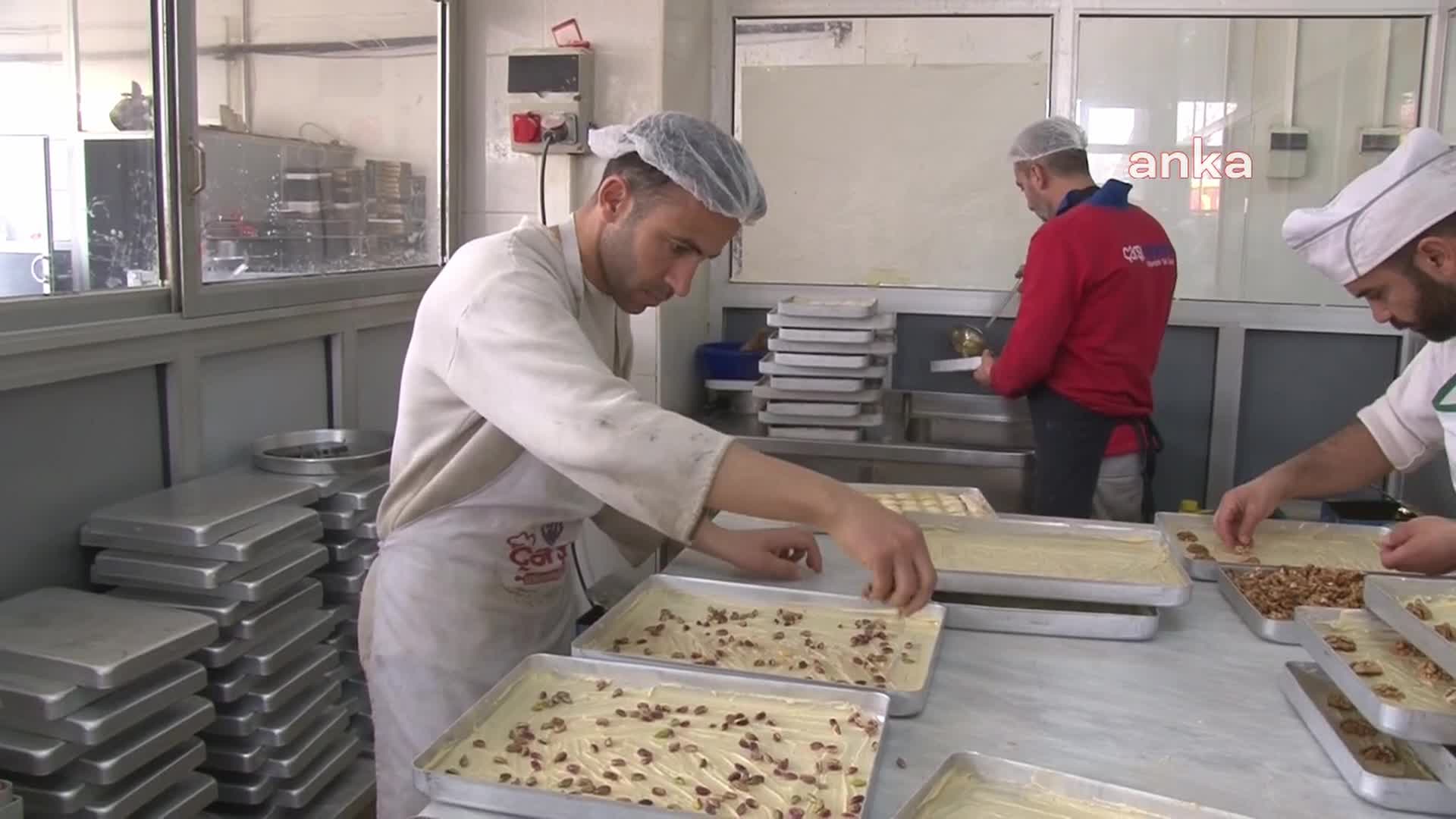 Malatya'da tatlıcılar Ramazan Bayramı'na hazırlanıyor: “Eski yoğunluk var ama miktar düştü”
