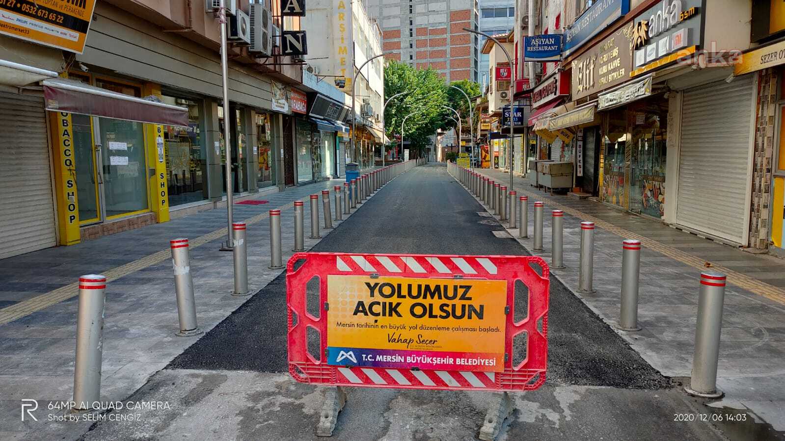 MERSİN BÜYÜKŞEHİR EKİPLERİ, SOKAĞA ÇIKMA YASAĞINDA DA ÇALIŞTI