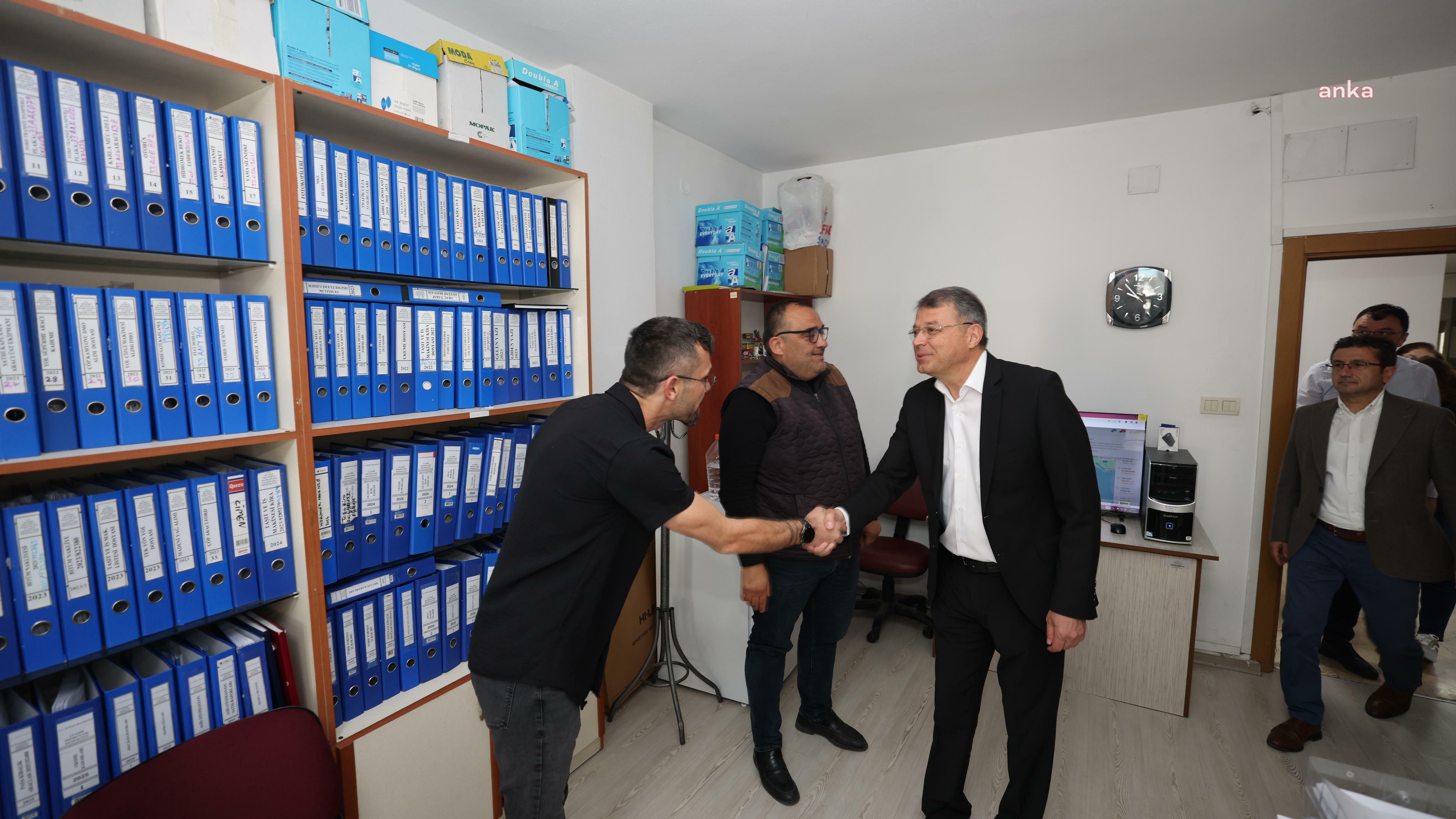 Silifke Belediye Başkanı Turgut, personelle bayramlaştı