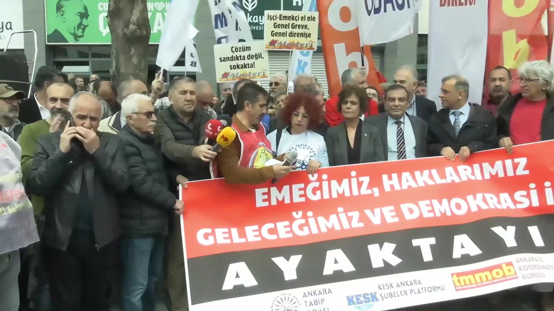 ''Hak, Adalet ve Demokrasi'' arayışı... Alpay Azap: Biz bu ülkede laik, demokratik bir hukuk devletinde, eşitlik, özgürlük, refah ve sağlık içinde yaşamak istiyoruz