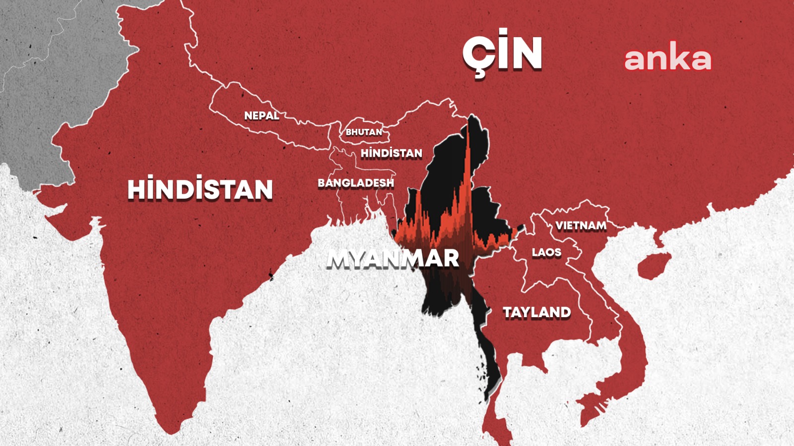 Myanmar'da deprem: 7.7 ve 6.4 büyüklüğündeki depremlerde 140'dan fazla kişi hayatını kaybetti