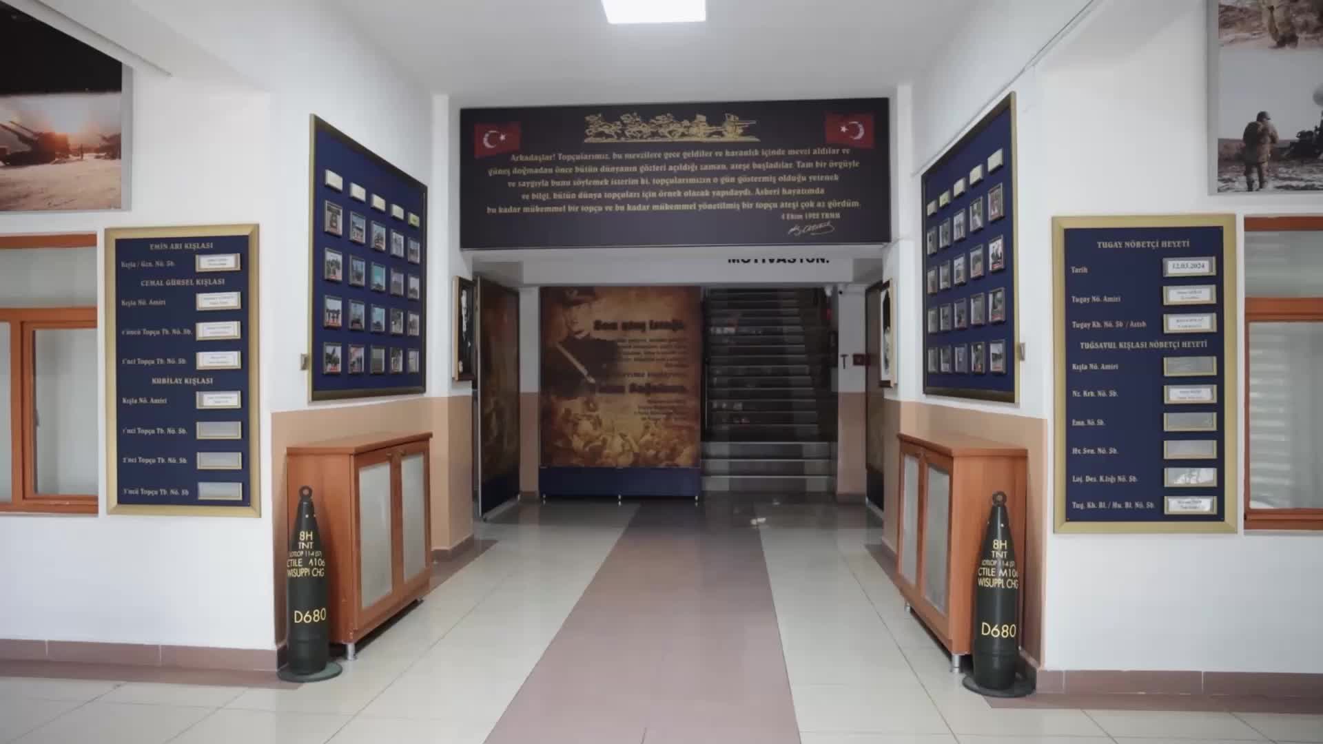 İzmir'de bulunan 57’nci Topçu Tugay Komutanlığı'nda Ramazan Bayramı kutlaması