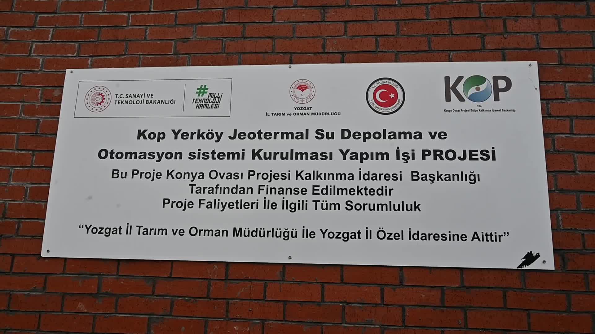 Yozgat’ta yıllardır boşa akan termal su, sera tesislerinde değerlendirilecek