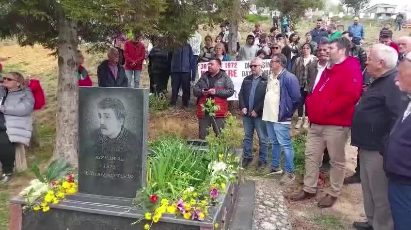 Kızıldere’de yaşamını yitiren Cihan Alptekin, 53. ölüm yılında mezarı başında anıldı