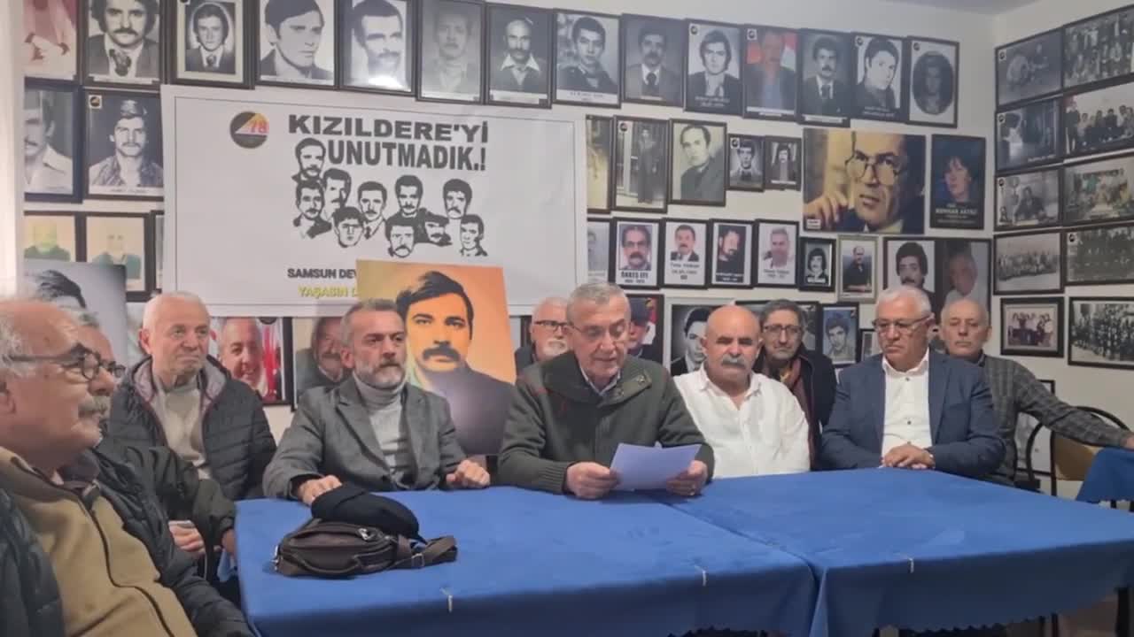 Devrimci 78’liler Derneği Samsun Şube Başkanı Kolukısa: "Kızıldere, faşizme karşı eşi benzeri olmayan bir devrimci dayanışma örneğidir"