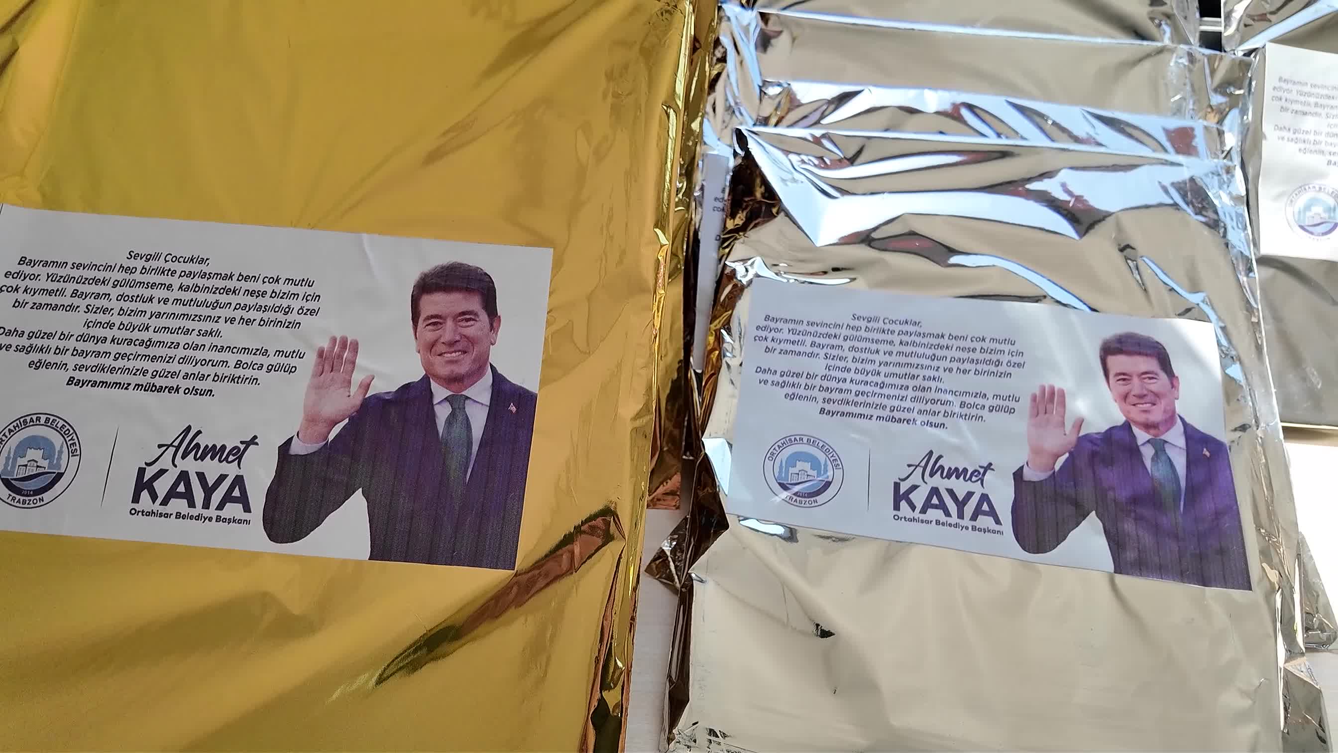 Ortahisar Belediye Başkanı Kara’dan çocuklara bayram hediyesi