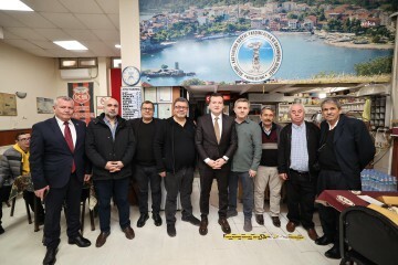 Silivri Belediye Başkanı Balcıoğlu'ndan ilçedeki derneklere bayram ziyaretleri