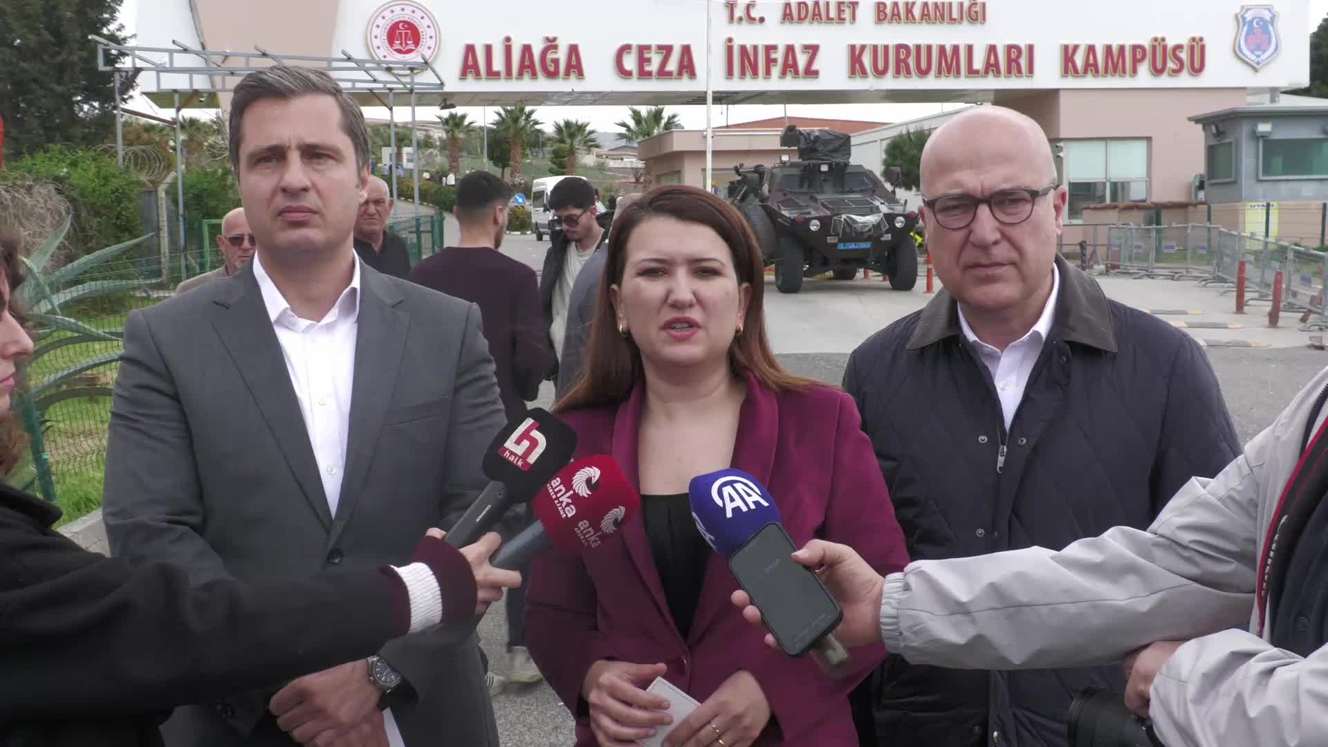 CHP heyeti Şakran Cezaevinde tutuklu gençlerle görüştü... Parti Sözcüsü Yücel: Gençlere yargı terörü ve yargı zorbalığı uygulanıyor