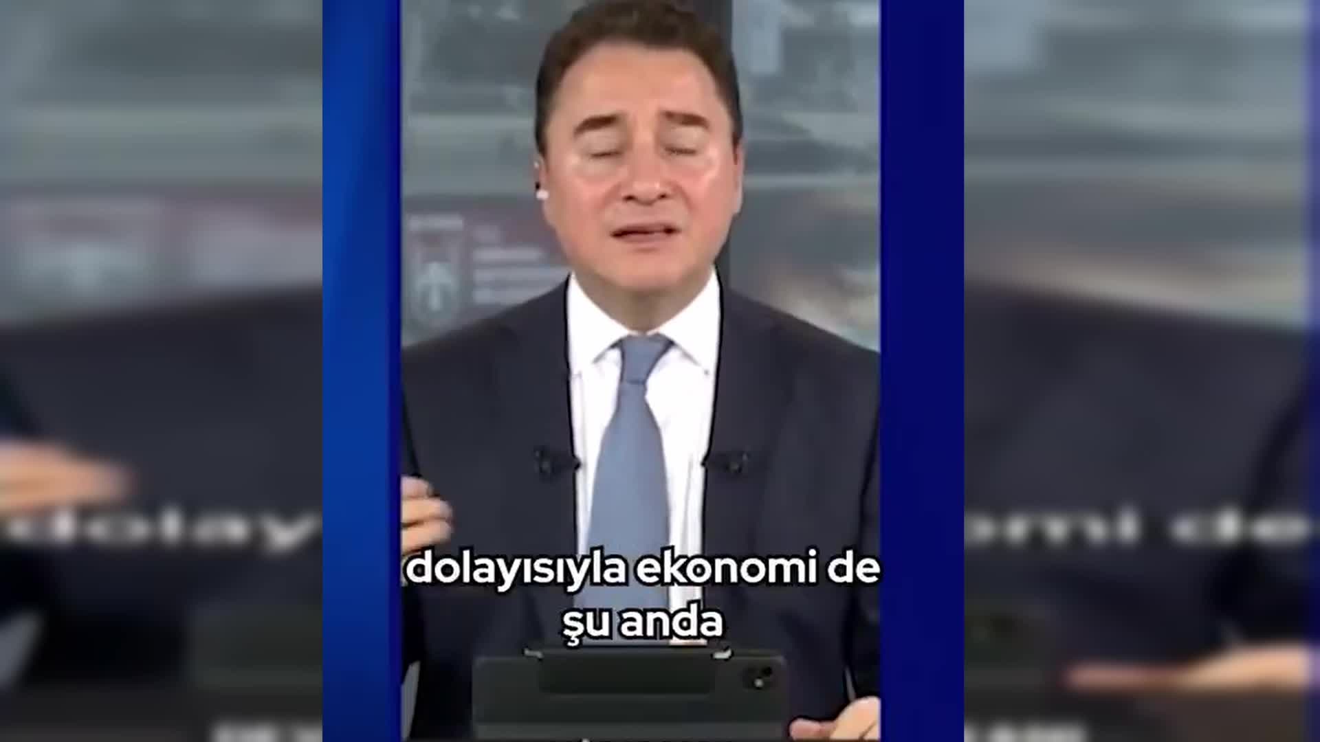 Ali Babacan: "Ekonominin ortasına büyük bir sis bombası bırakıldı. Sisli ortamda ekonomi yavaşlar"