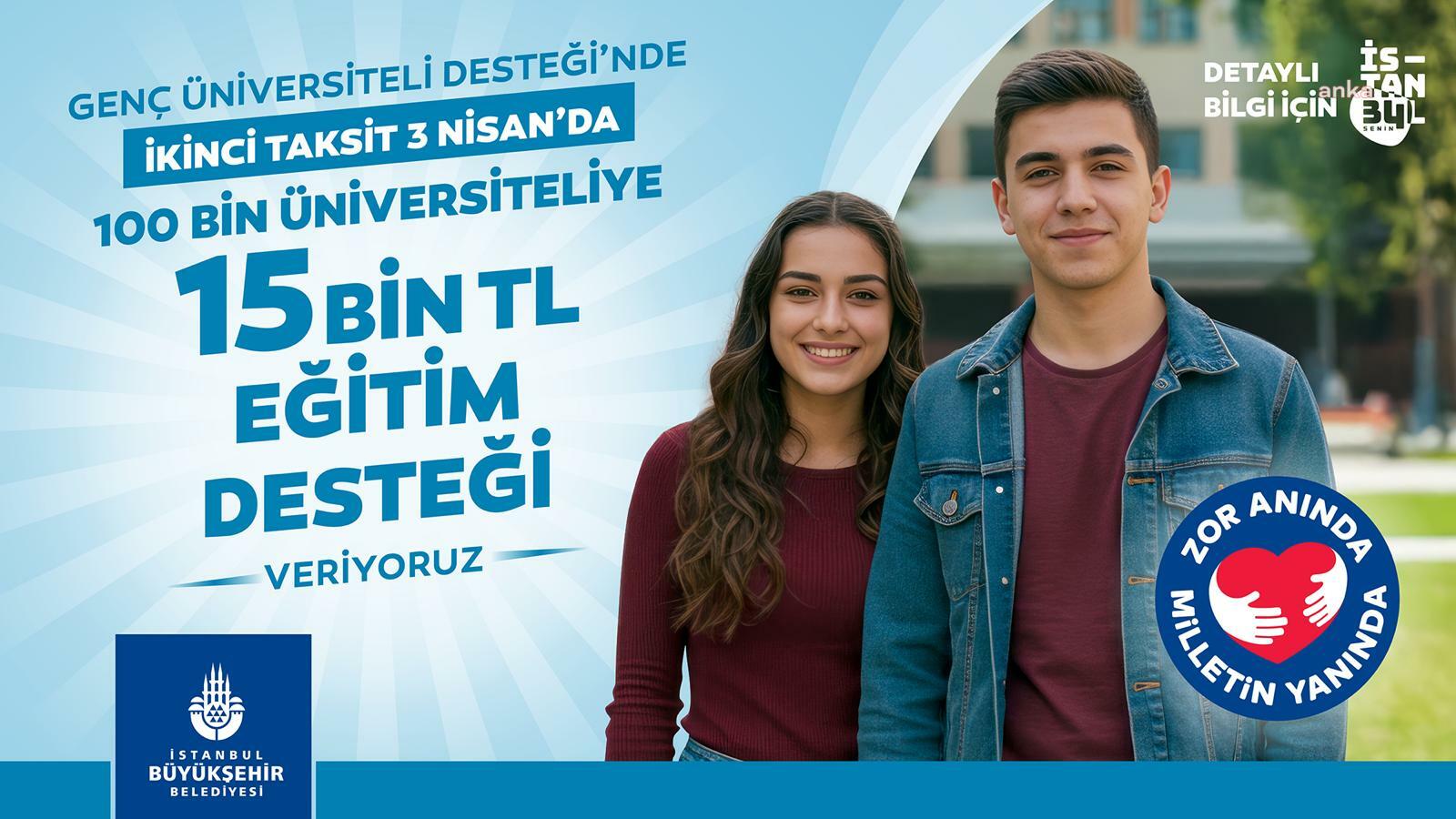 Genç Üniversiteli’ 2. ödemeleri 3 Nisan’da