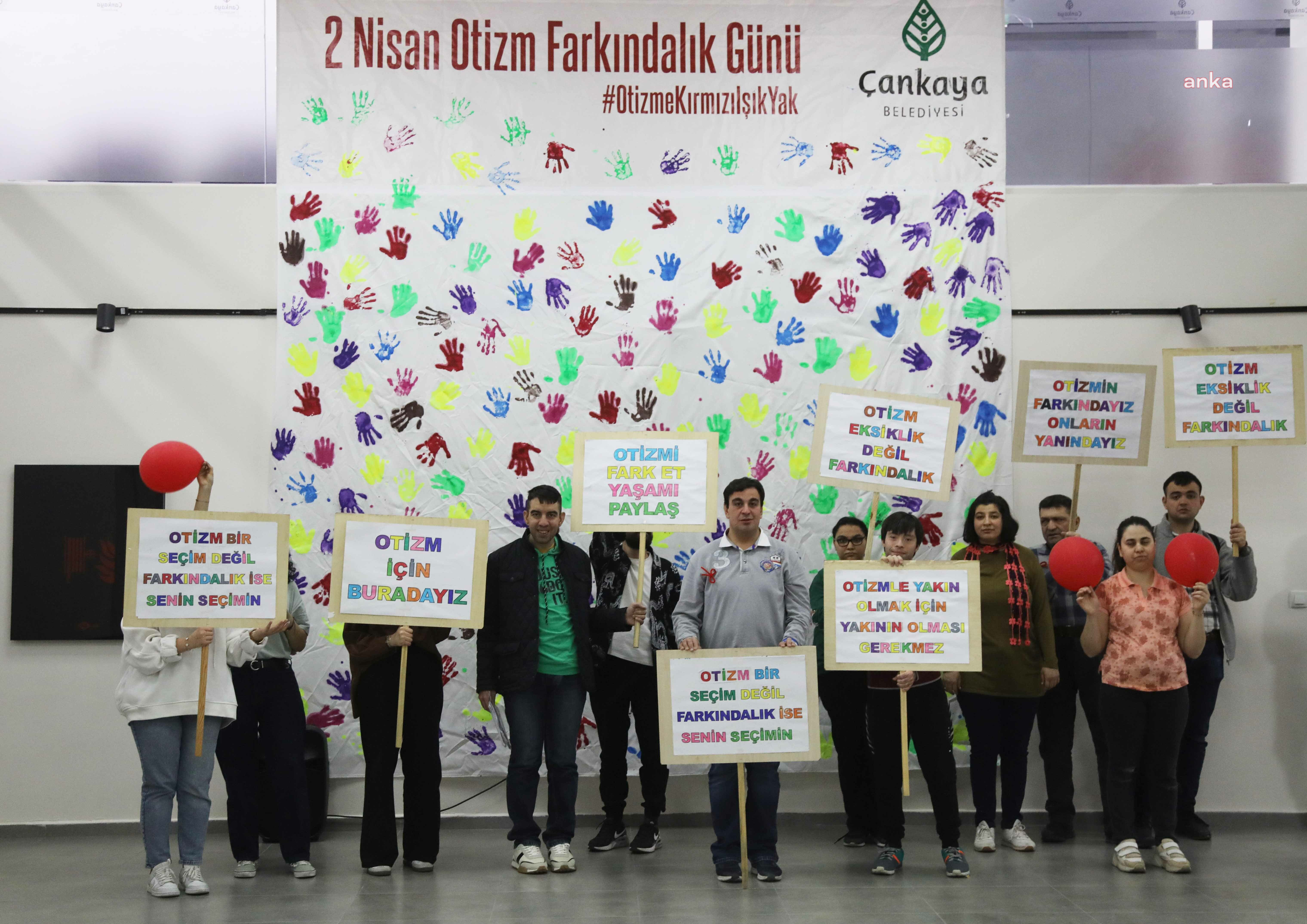 Çankaya Belediyesi'nden Dünya Otizm Farkındalık Günü etkinliği
