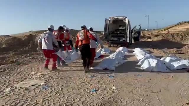 BM: 15 Filistinli sağlık görevlisi İsrail tarafından öldürüldü