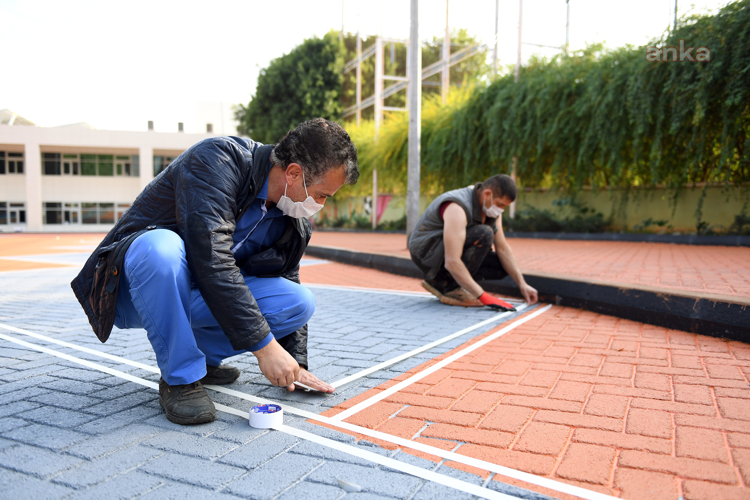 MERSİN BÜYÜKŞEHİR ÇALIŞMASI İLE SPOR KOMPLEKSİ YENİLENDİ VE RENKLENDİ