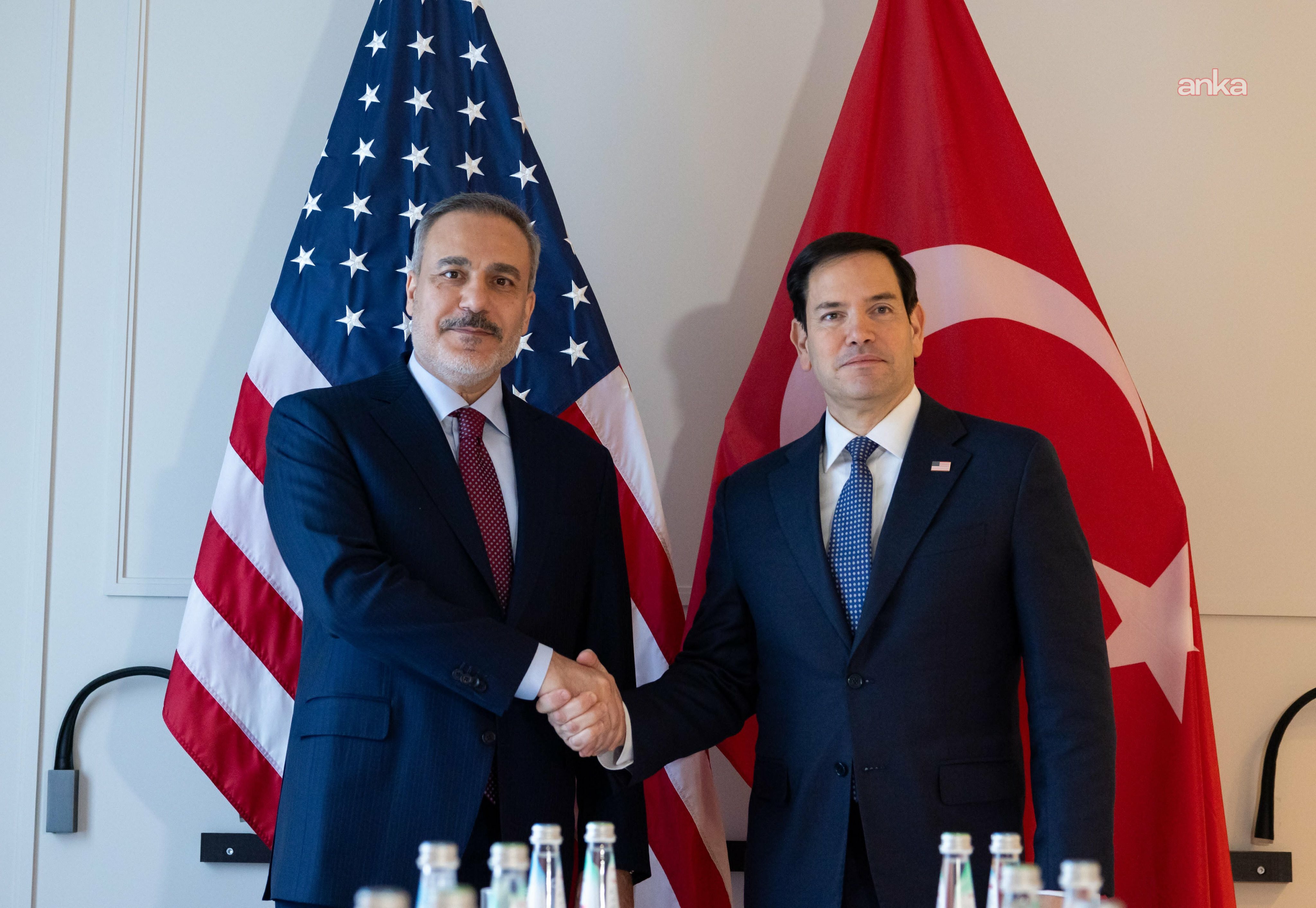Dışişleri Bakanı Fidan, ABD Dışişleri Bakanı Rubio ile görüştü