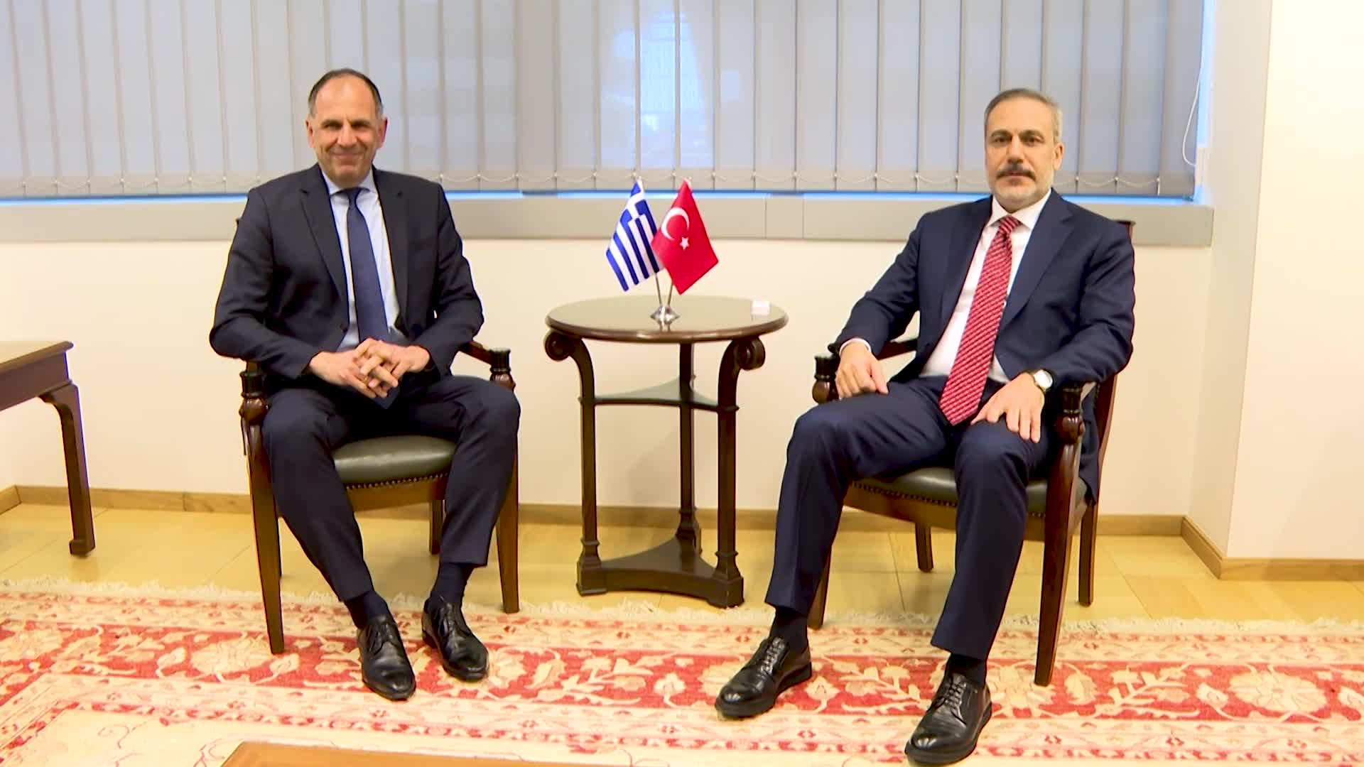 Dışişleri Bakanı Fidan, Yunanistan Dışişleri Bakanı Gerapetritis ile  görüştü
