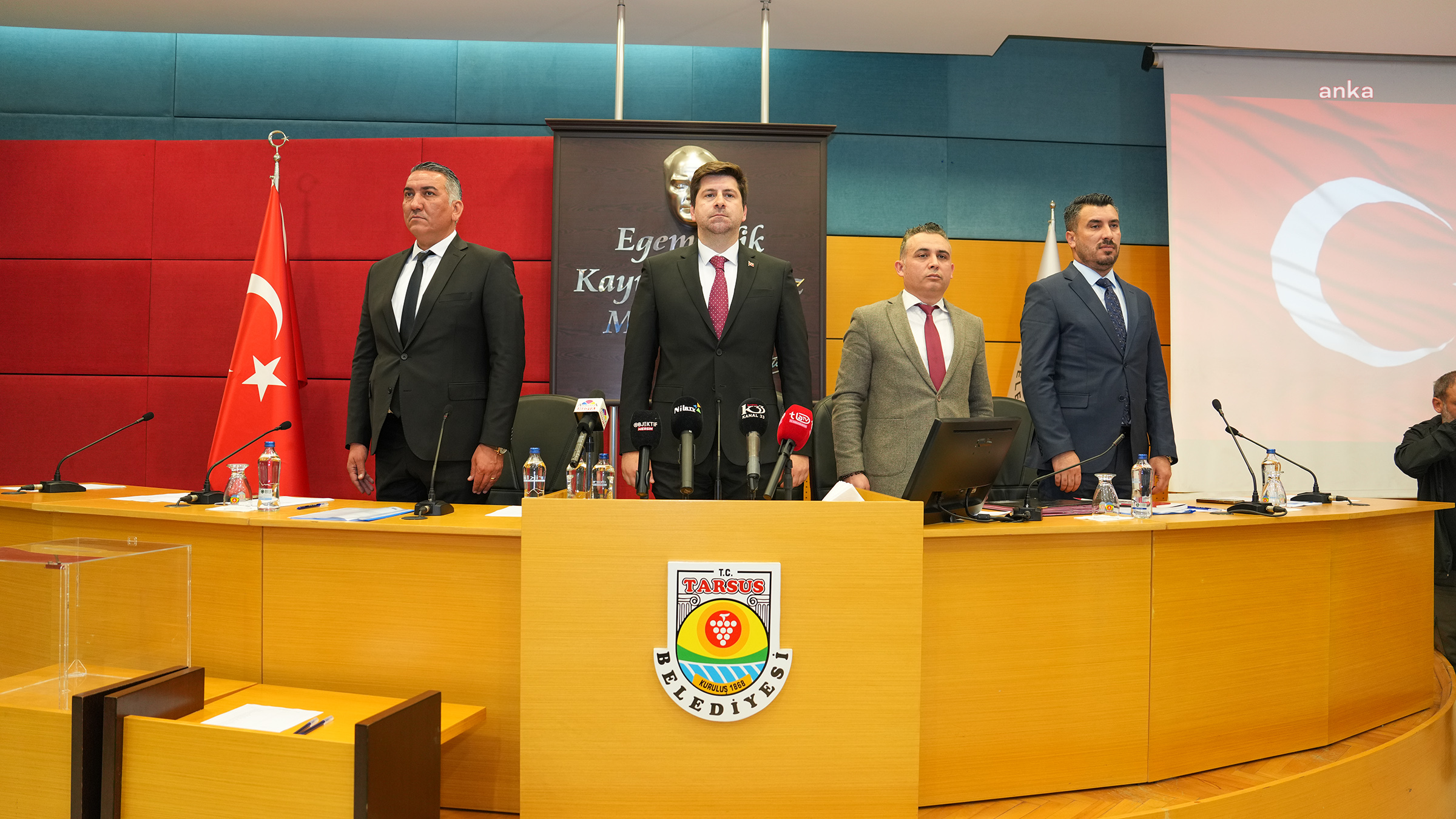 Tarsus Belediyesi, nisan ayı meclis toplantısını gerçekleştirdi