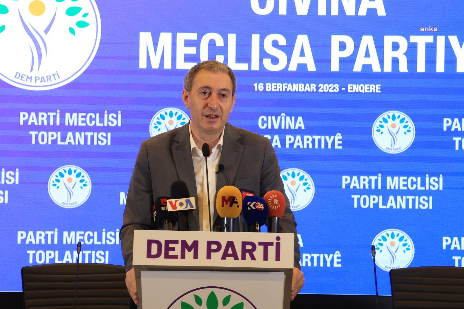 Tuncer Bakırhan: “TBMM sürecin asli rollerinden birini oynayarak 'Güven ve Demokrasi Paketi'yle nisan ayına girebilir''