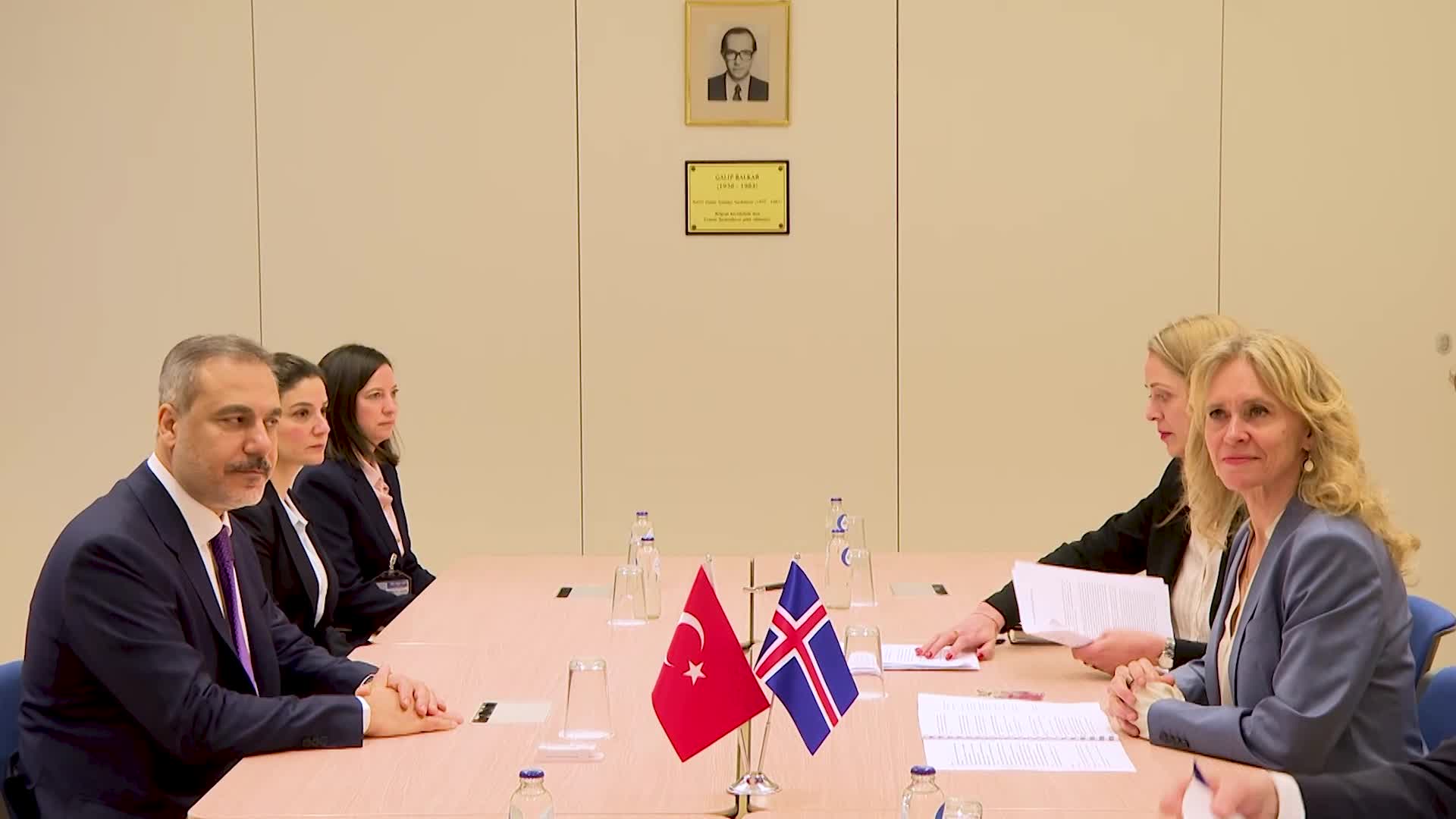 Dışişleri Bakanı Fidan, NATO Dışişleri Bakanları Toplantısı'na katıldı