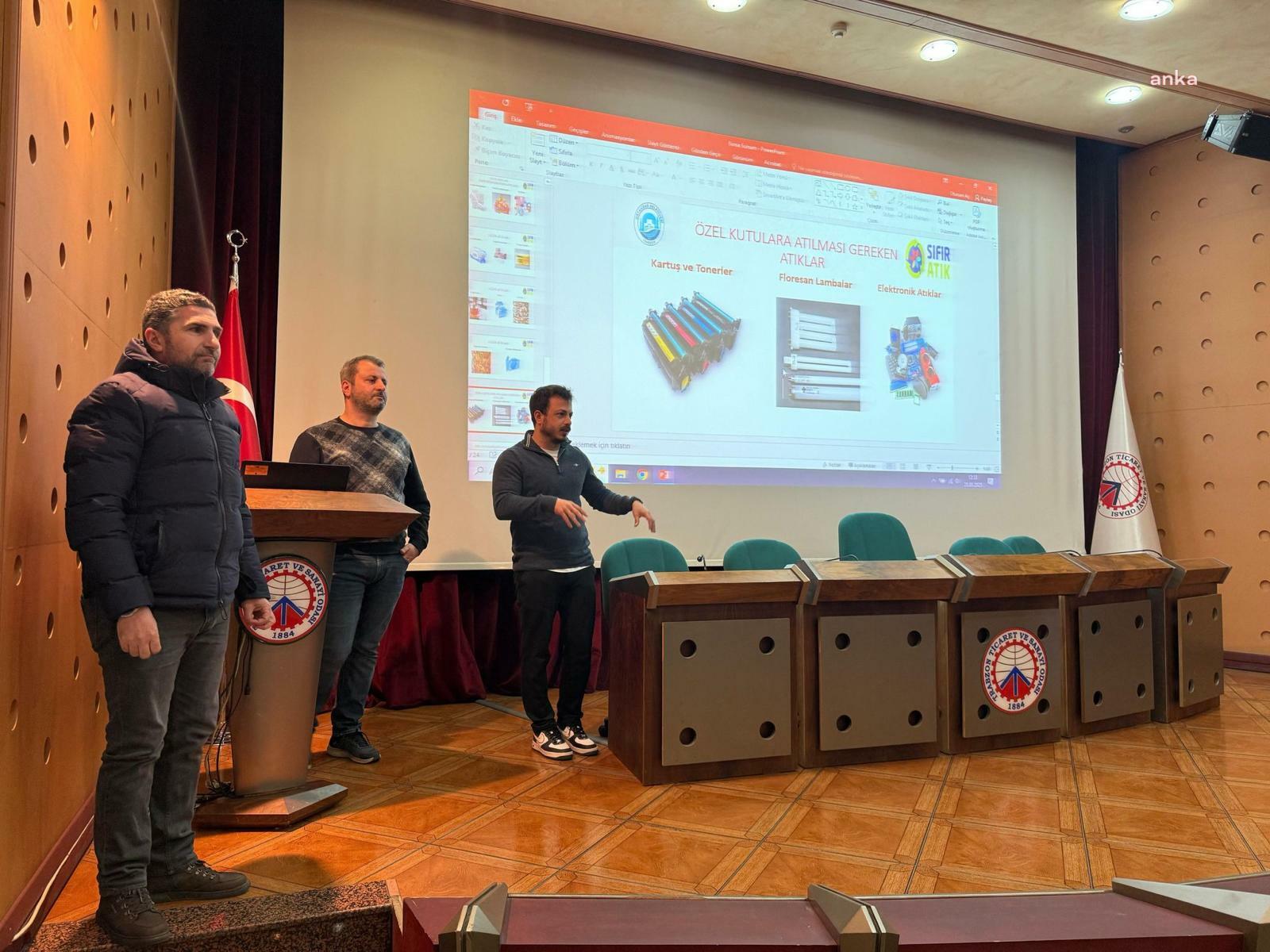 Ortahisar Belediyesi, kurumlarda ‘Sıfır Atık’ eğitimi veriyor