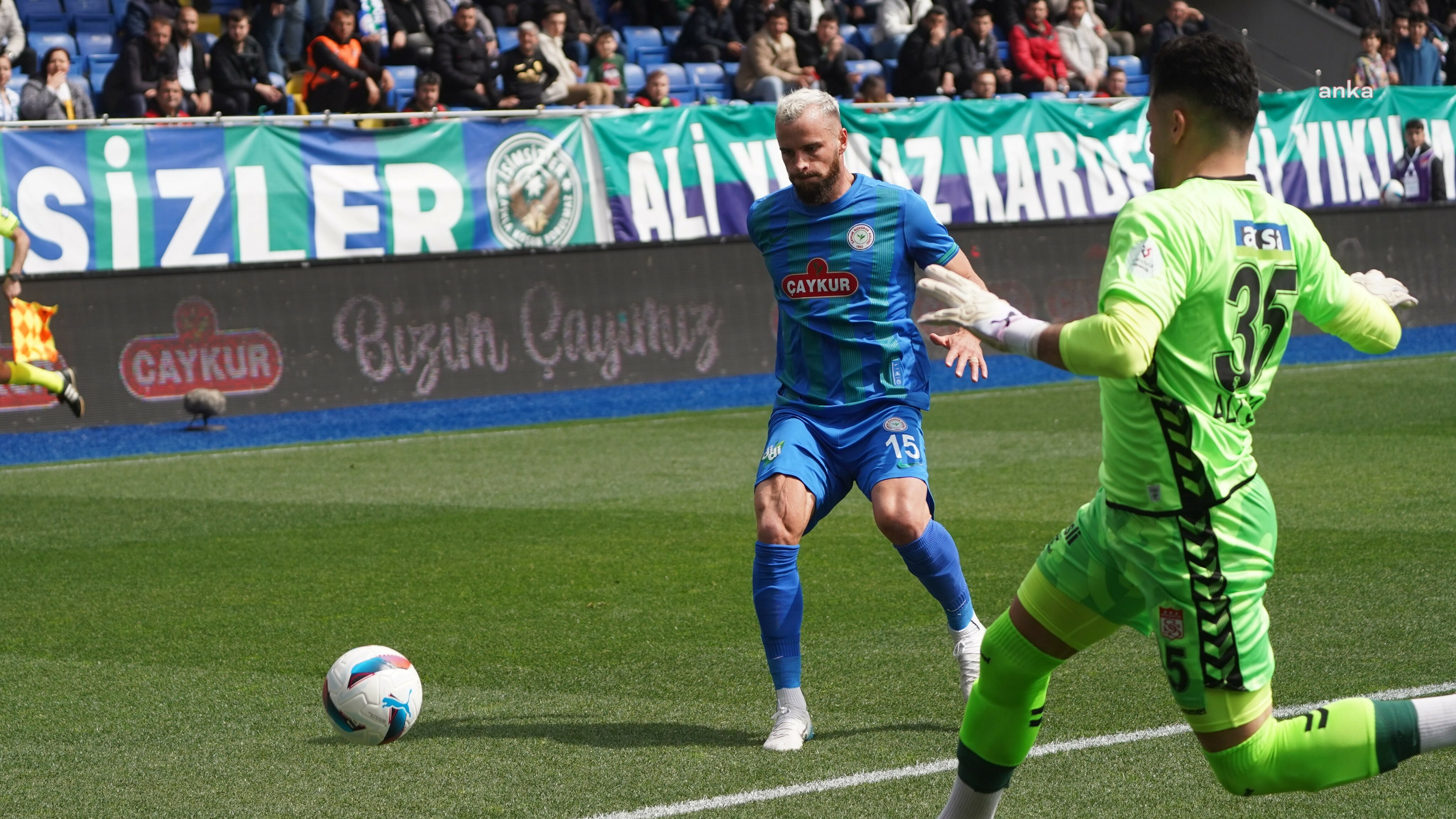 Rizespor, Sivasspor ile 1-1 berabere kaldı