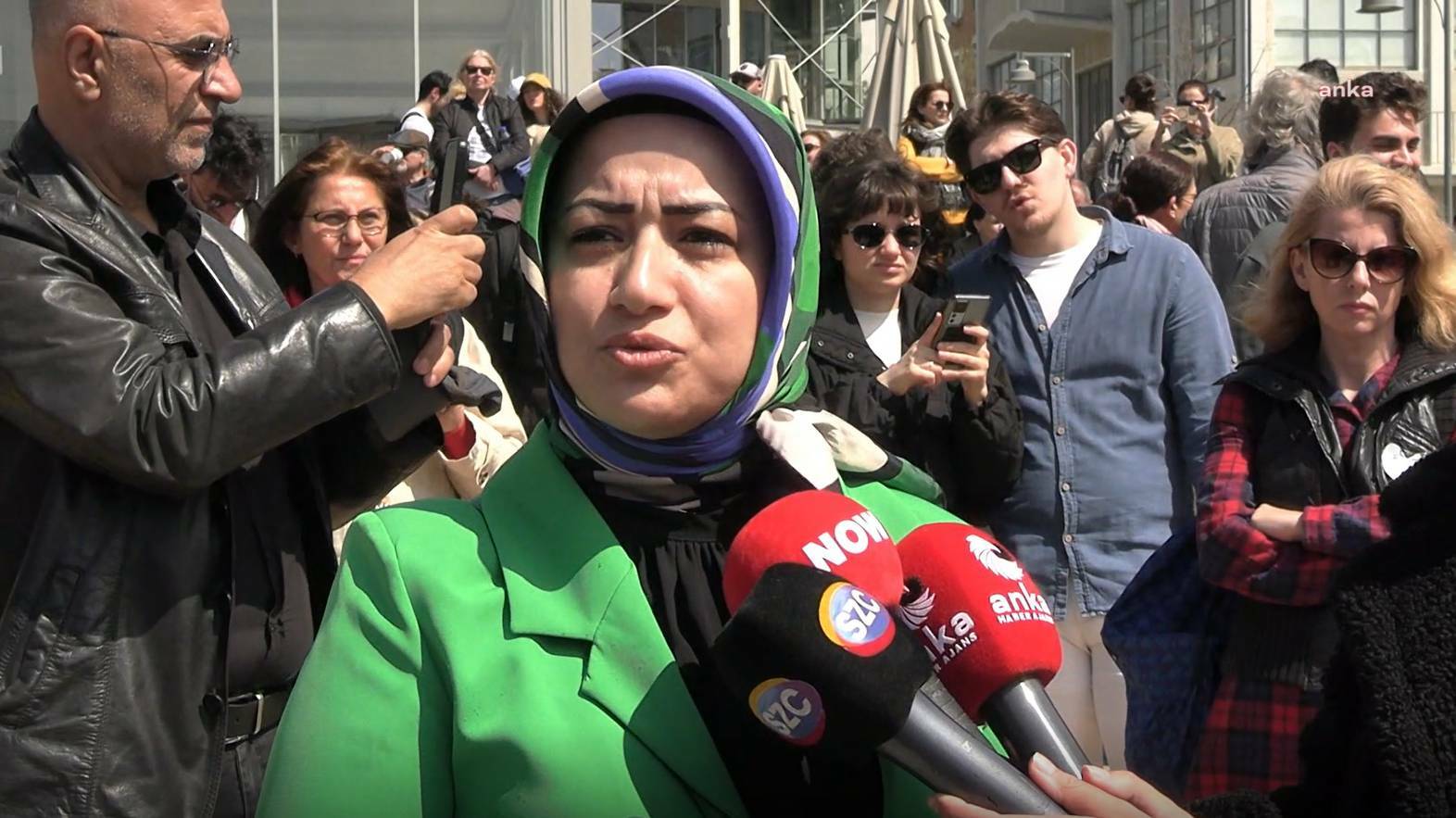 Müze Gazhane'de Mahir Polat için toplanan yurttaşlar acil tahliye istedi: “Türkiye, Mahir Polat gibi değerleri çok kolay yetiştiremiyor ancak çok kolay harcıyor”