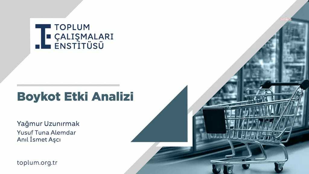 Toplum Çalışmaları Enstitüsü, ''tüketim boykotuna'' ilişkin raporunu paylaştı: Ankara'da "2 Nisan’da işlerimiz düştü" diyen esnaf ve işletme çalışanlarının oranı yüzde 48
