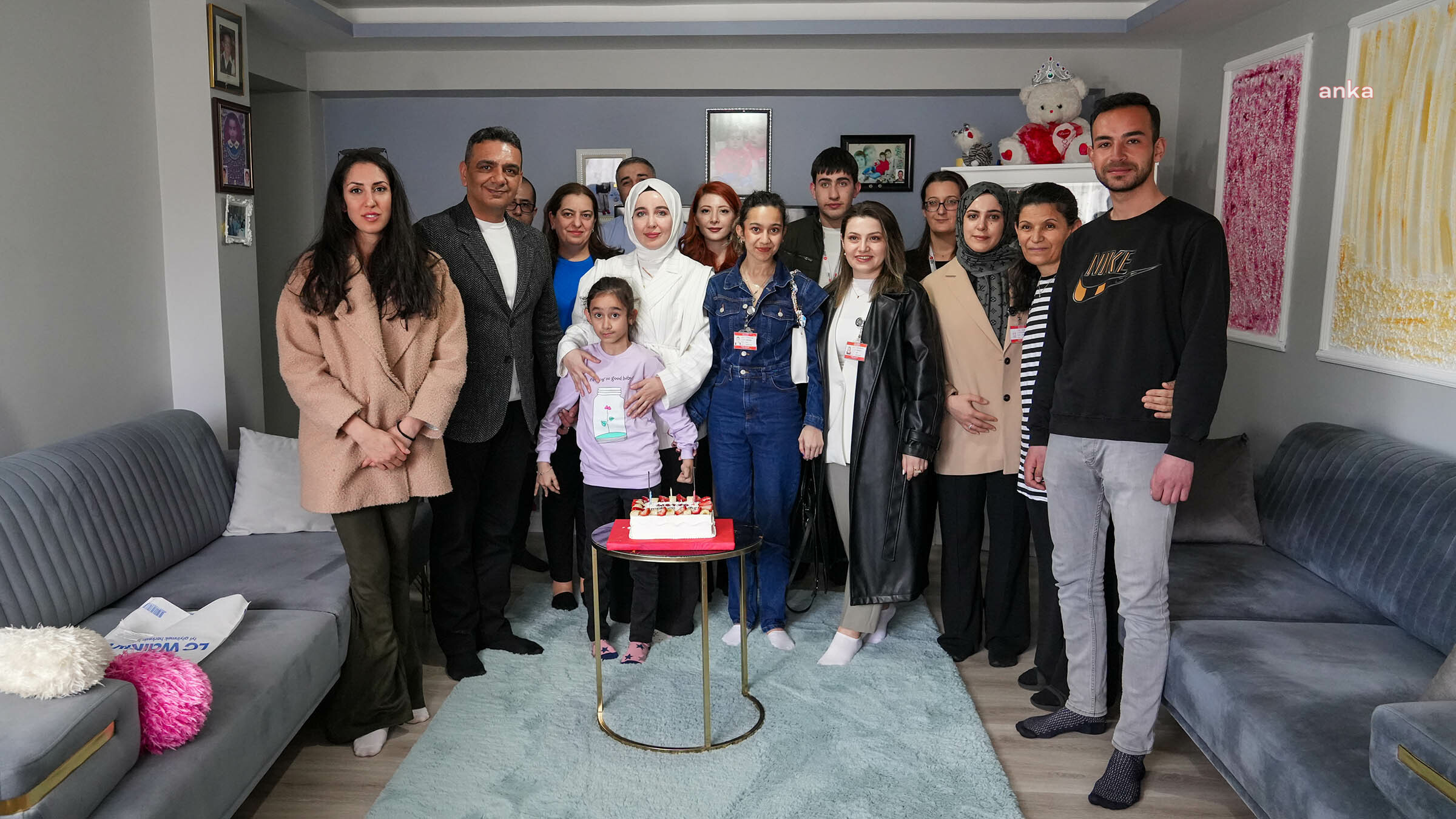 Keçiören Belediyesi'nden özel gereksinimli bireylere doğum günü sürprizi