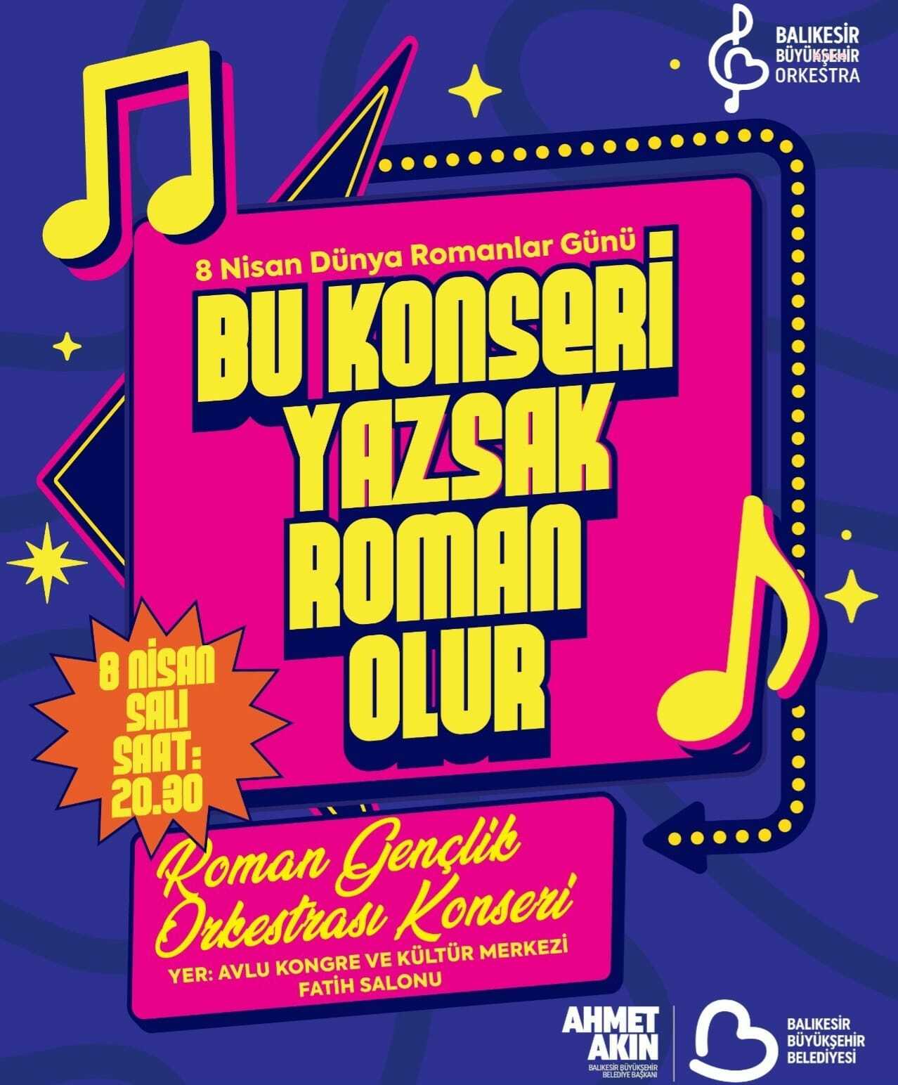 Balıkesir Büyükşehir Belediye Başkanı Akın’ın müjdelediği Roman Gençlik Orkestrası ilk konserine çıkıyor