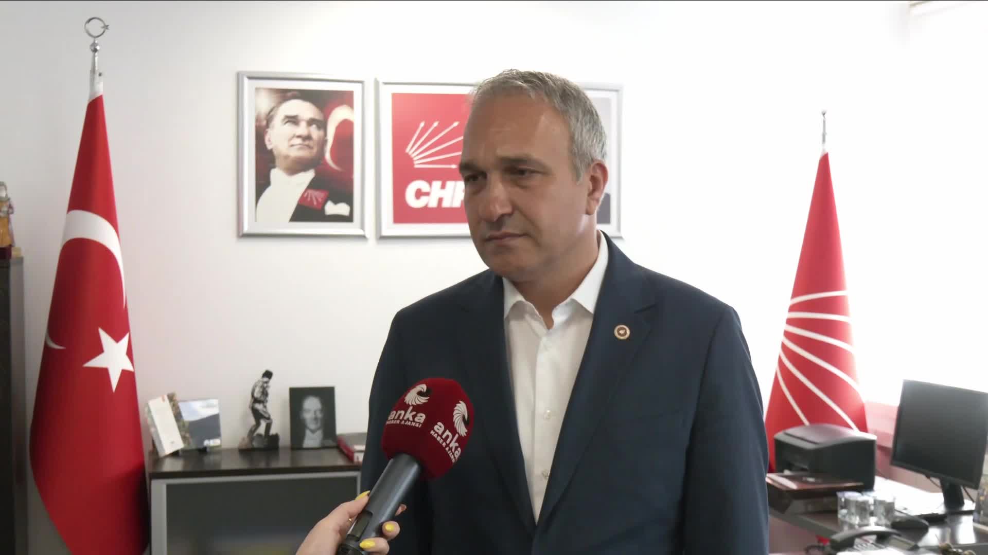Suat Özçağdaş: “CHP’nin yol haritası Türkiye’nin demokrasi rotasına döndürülmesidir”
