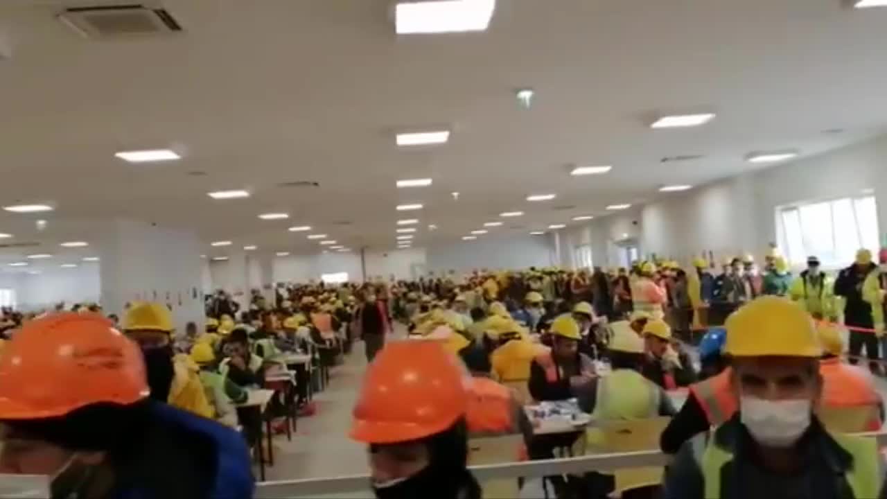 AKKUYU NÜKLEER SANTRAL ŞANTİYESİNDE İŞÇİYE FARKLI, YÖNETİCİYE FARKLI COVİD19 ÖNLEMİ