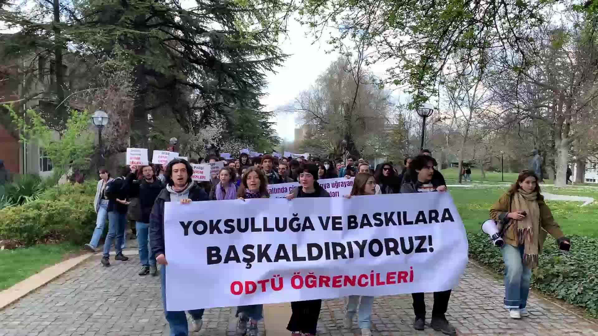 ODTÜ’lü öğrencilerden çağrı: “Tutuklanan bütün arkadaşlarımız derhal serbest bırakılsın”