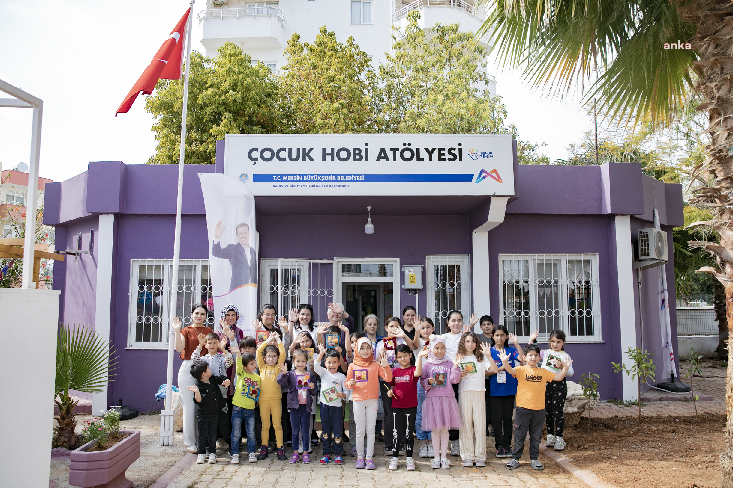 Mersin Büyükşehir Belediyesi, Silifke Atakent Çocuk Hobi Atölyesi’ni hizmete açtı