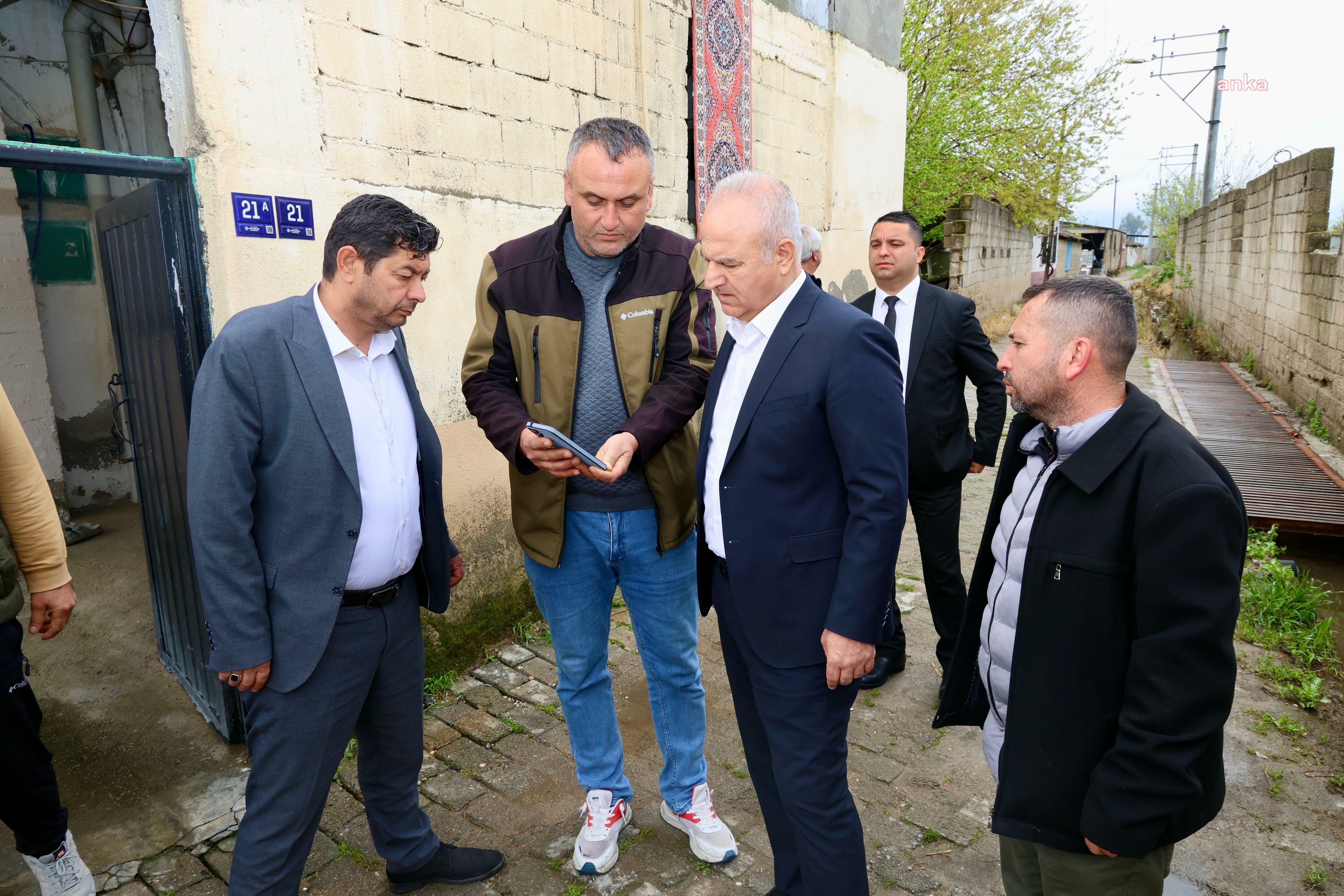 Çine Belediye Başkanı Kıvrak'tan Karakollar Mahallesi’ne ziyaret