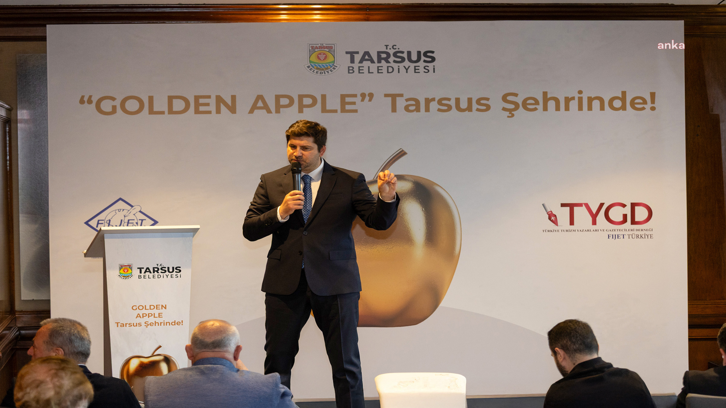 Dünya Turizm Yazarları ve Gazetecileri Federasyonu’ndan Tarsus’a “Golden Apple” ödülü