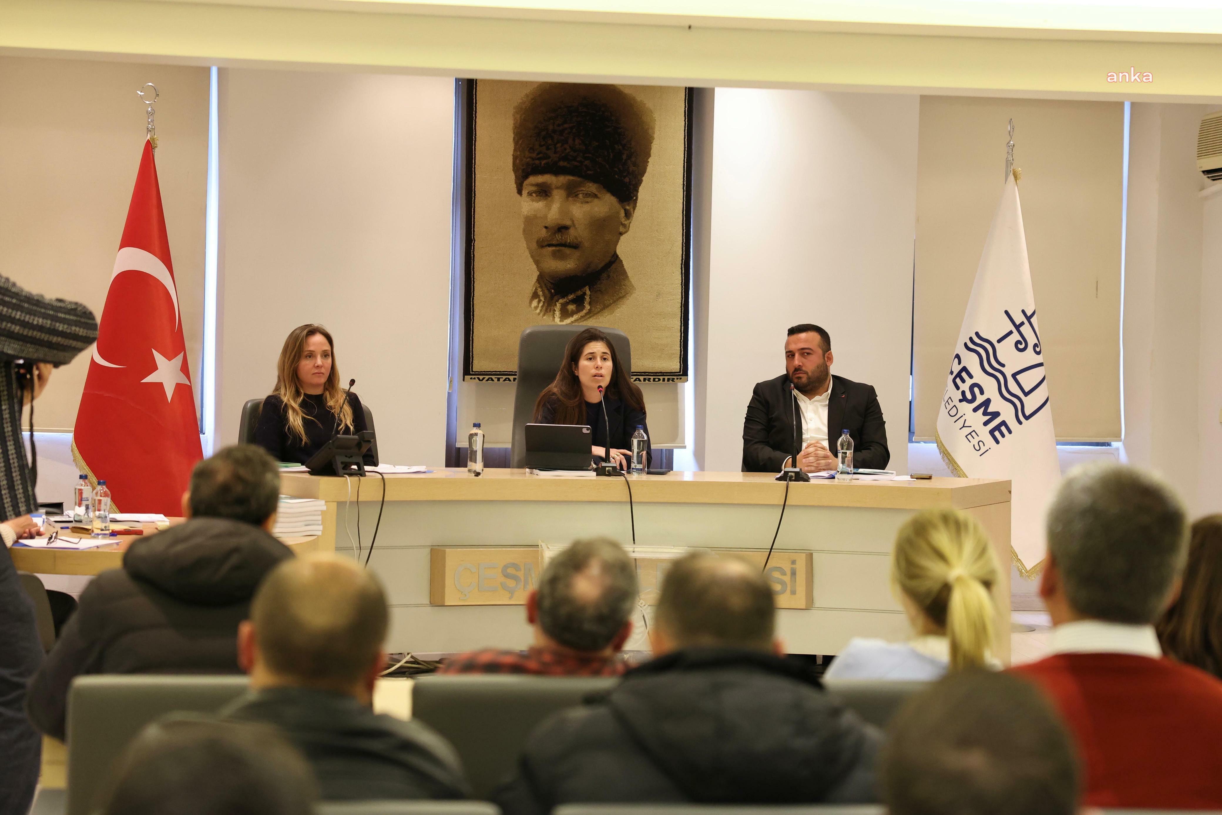 Çeşme Belediye Meclisi 2024 yılı proje ve yatırımlarını onayladı
