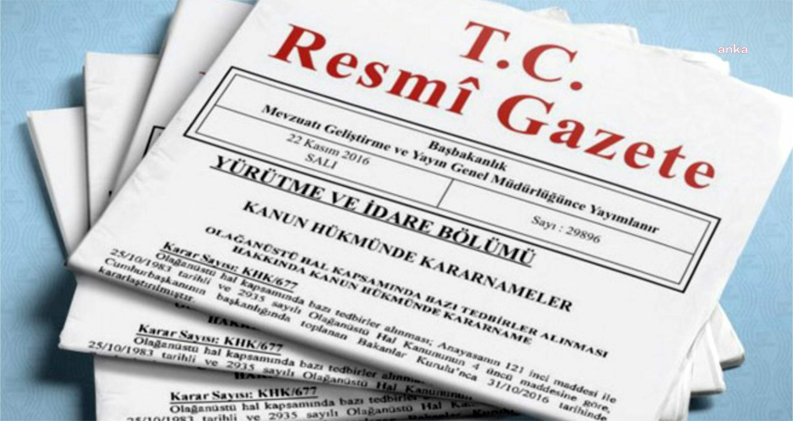 Cumhubaşkanlığı atama ve görevden alma kararları Resmi Gazete'de yayımlandı