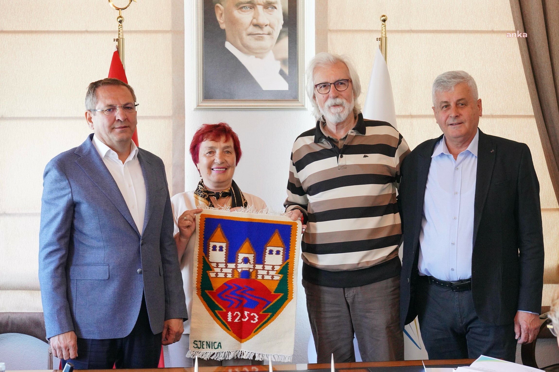 Sjenica Belediye Başkanı Munib Mujagiç’ten Ayvalık Belediyesi’ne kardeş şehir daveti