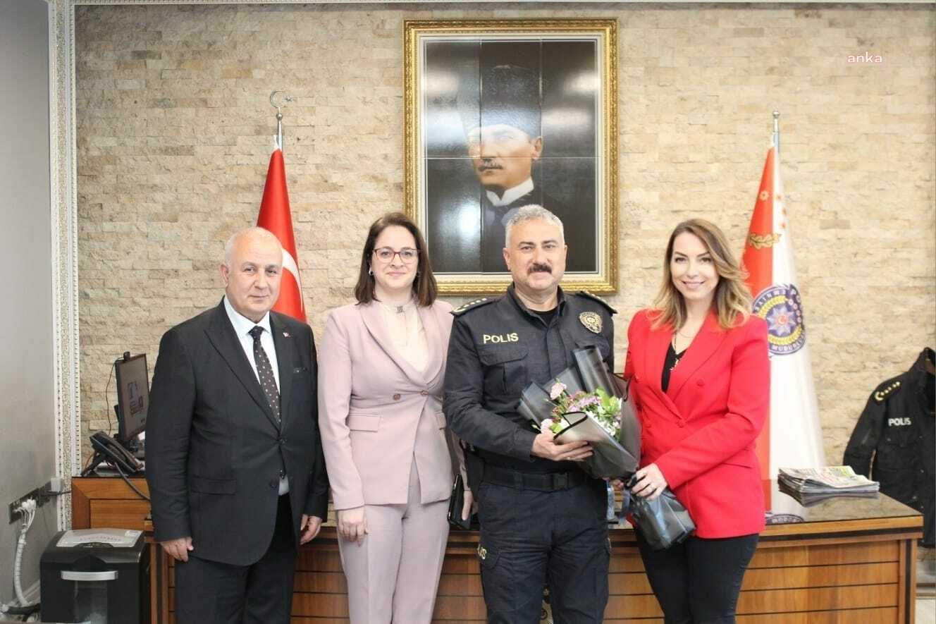 Yunusemre ve Şehzadeler Belediyesi bürokratlarından Manisa İl Emniyet Müdürü Aktaş’a ziyaret