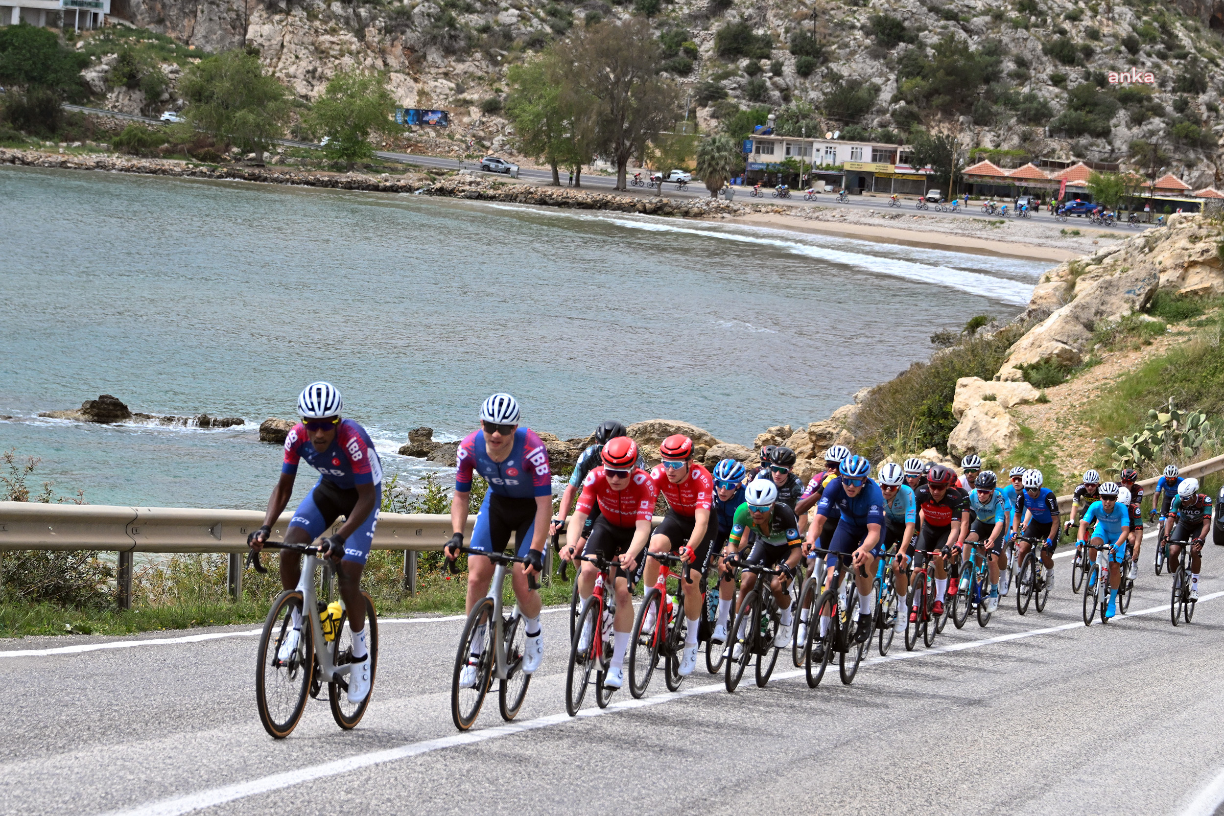 “7. Tour Of Mersin Uluslararası Bisiklet Turu” heyecanı, Anamur’dan başladı