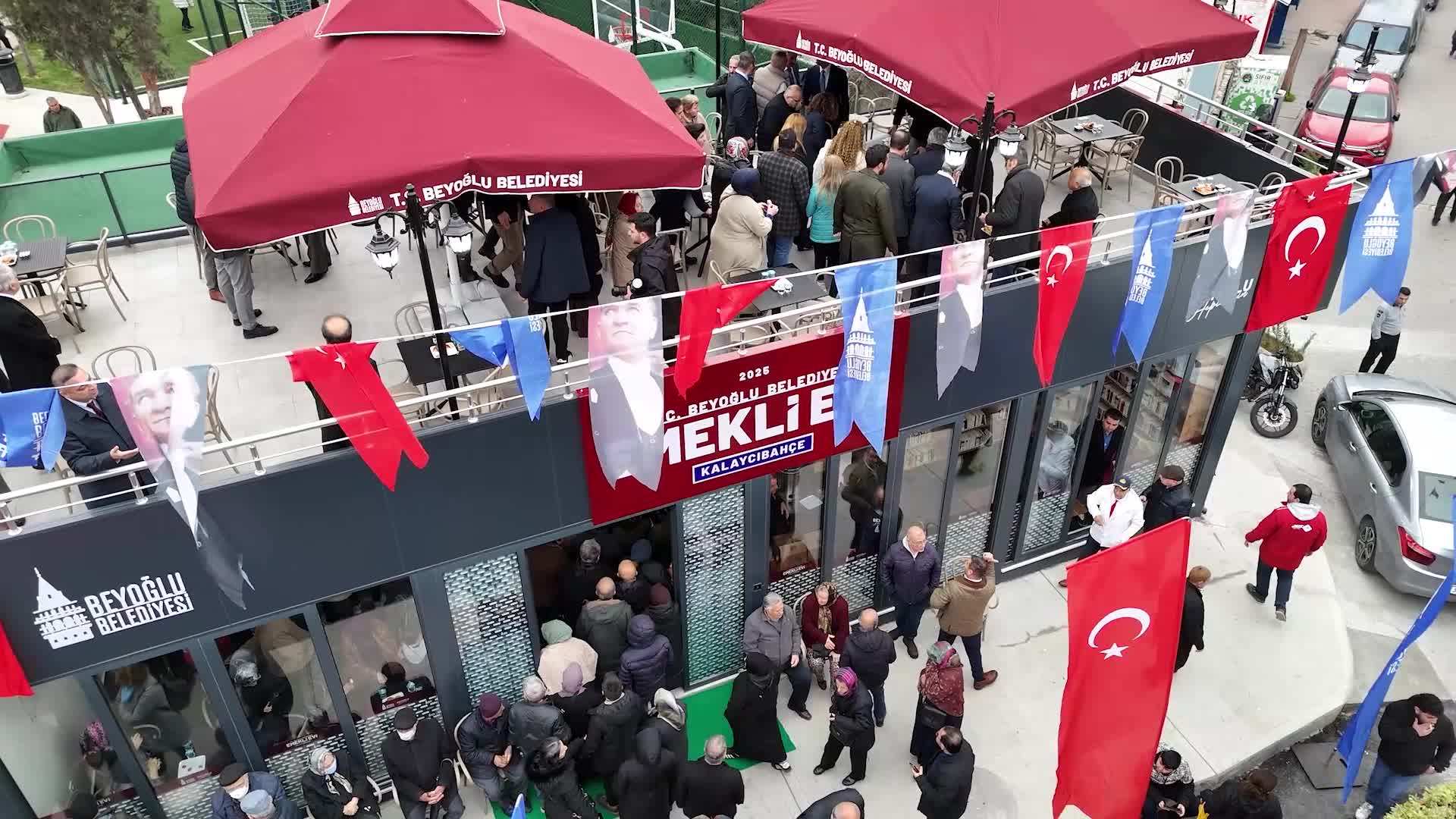 Beyoğlu’nun ikinci emekli evi Kalaycıbahçe’de açıldı