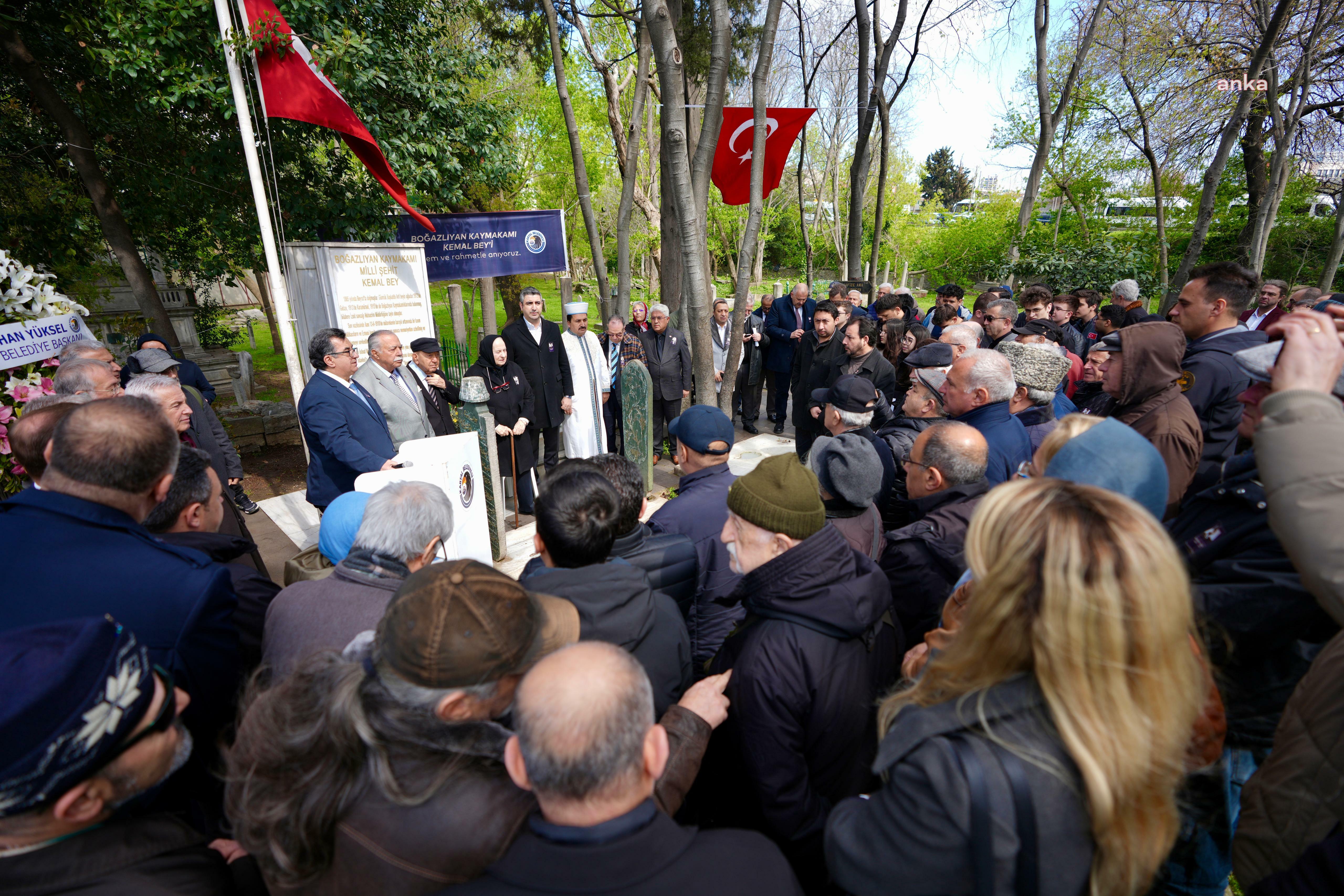 'Milli şehit' Boğazlıyan Kaymakamı Kemal Bey, mezarı başında anıldı