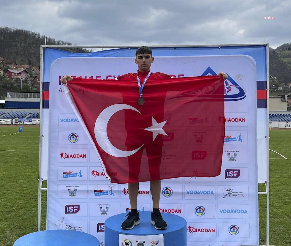 Osmangazili milli atletten dünya üçüncülüğü