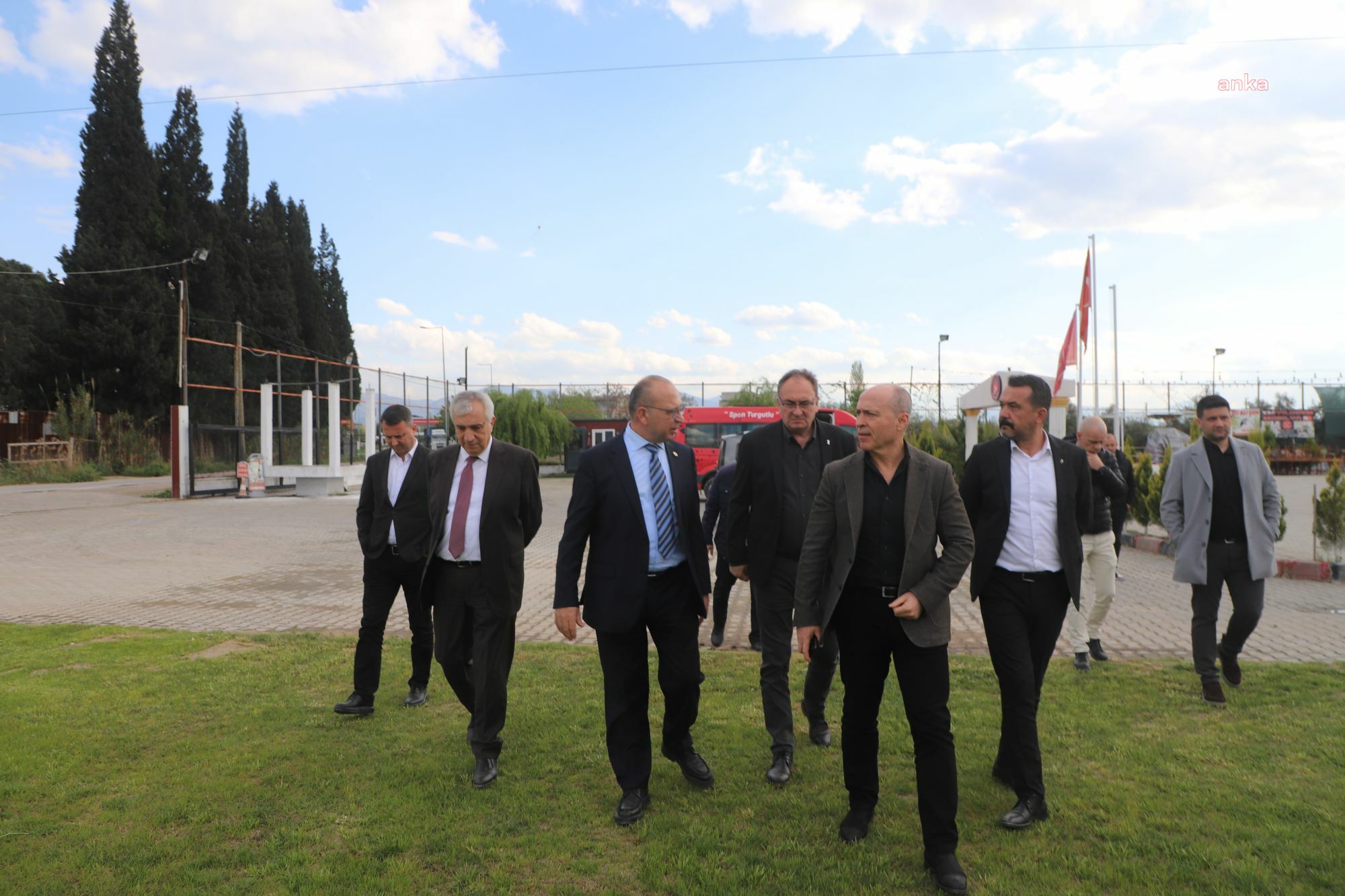 Turgutlu Belediye Başkanı Akın'dan Manisa Büyükşehir Belediyesi komisyonu ile proje turu