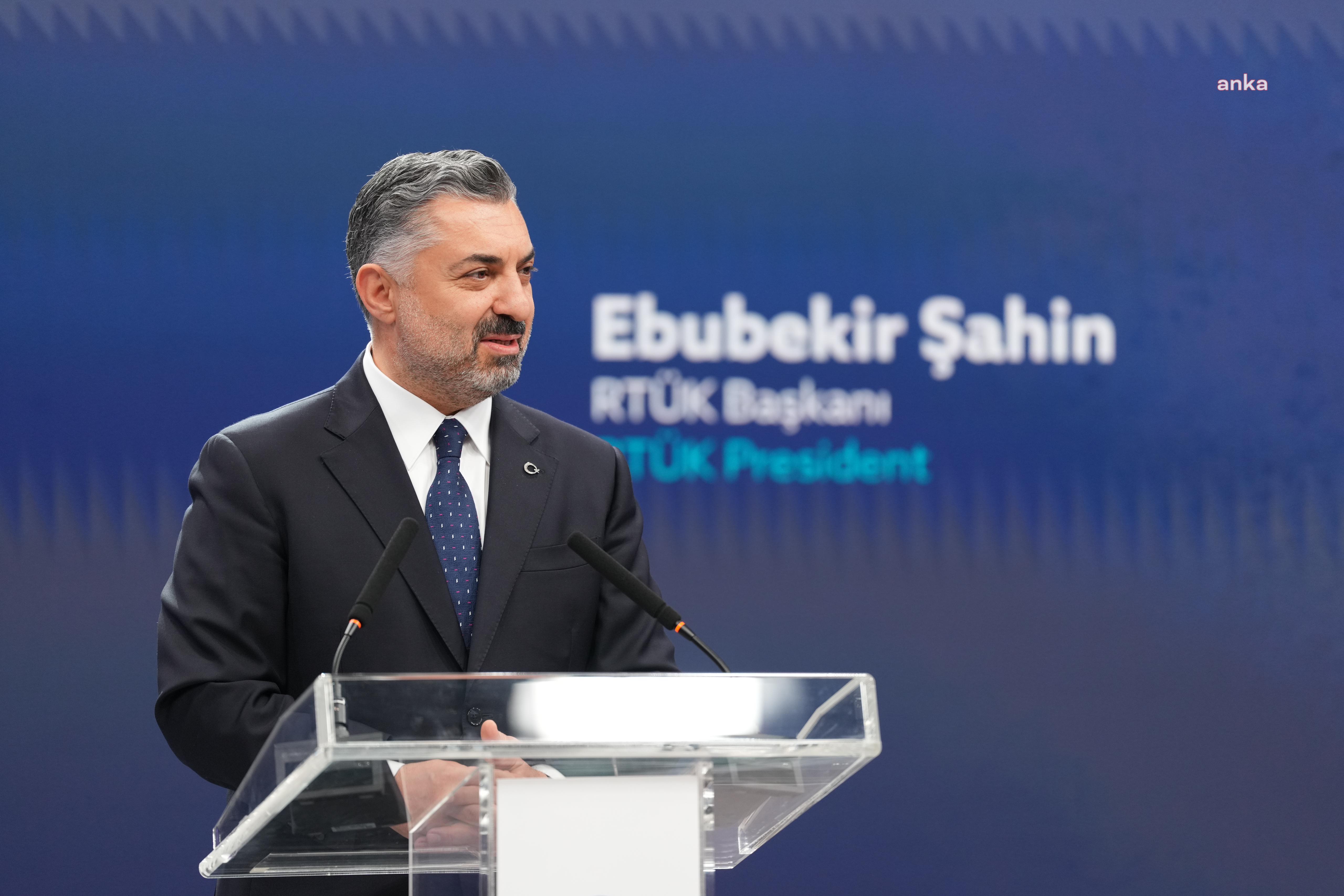 RTÜK Başkanı Şahin'den "Flash Haber TV" açıklaması: "Yayın kuruluşu, adli süreç sonucunda TMSF’ye devredilmiş olup, RTÜK süreci yakından takip etmektedir"