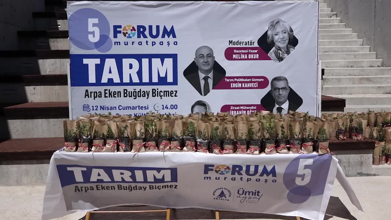 Muratpaşa Belediye Başkanı Uysal: Tarım sosyolojik sorundur
