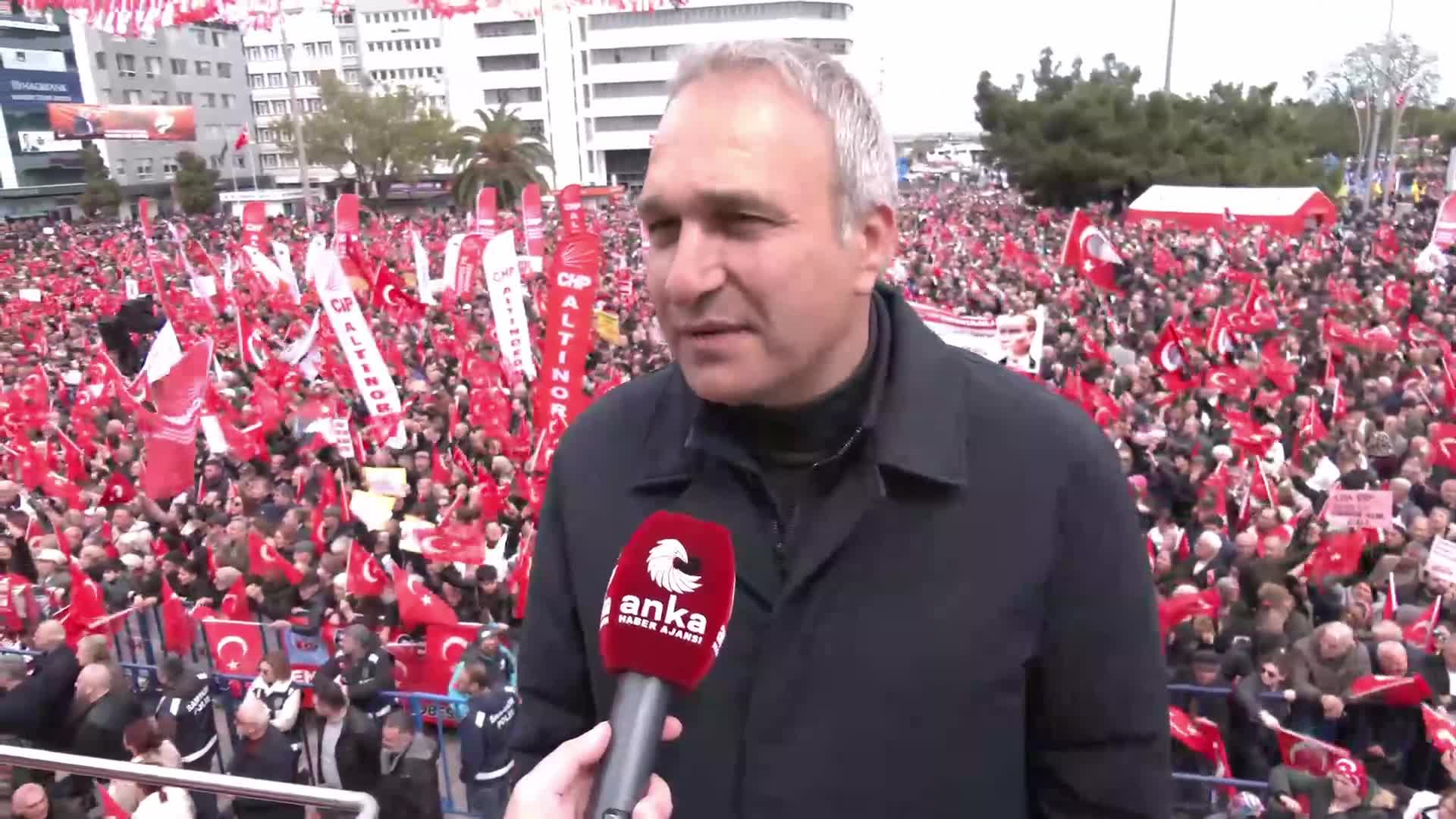 CHP'nin Samsun'da “Millet İradesine Sahip Çıkıyor” mitingi... Suat Özçağdaş: "Yurttaşlarımız, büyük bir kararlılıkla AKP iktidarıyla mücadele etmeye devam ediyor"
