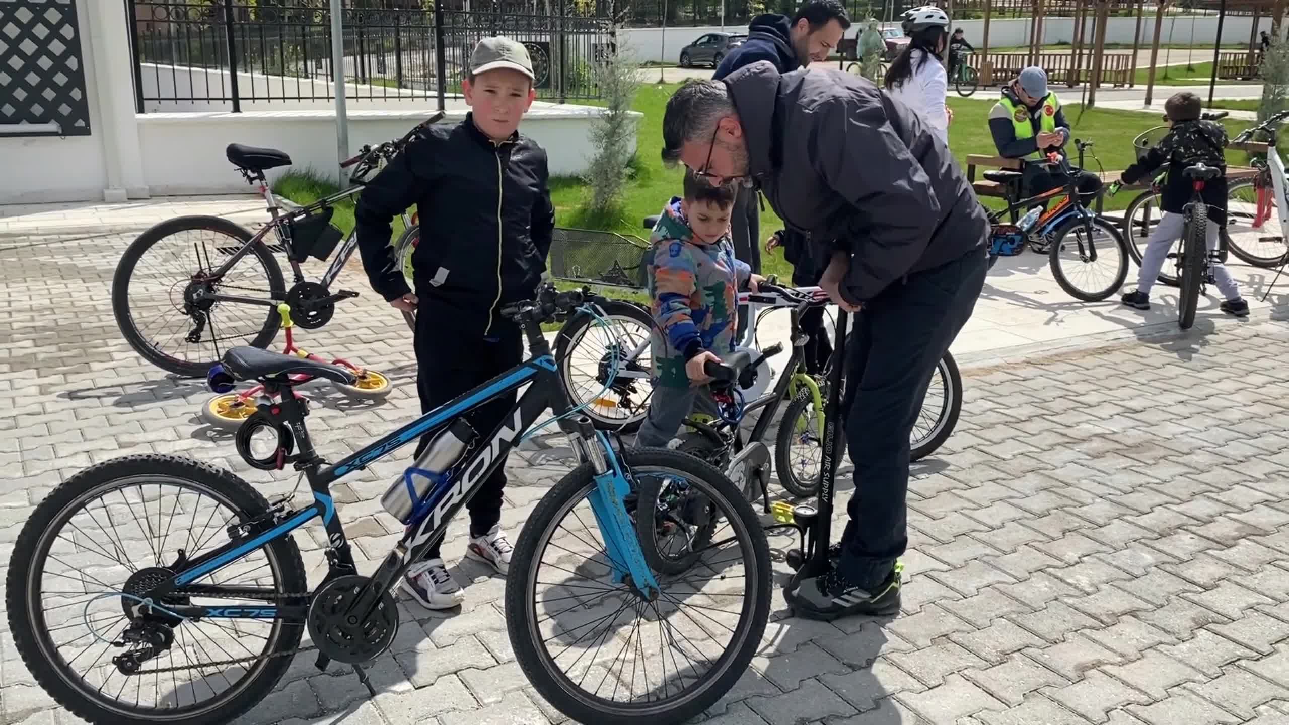 Bilecik’te kalp sağlığı için pedala bastılar