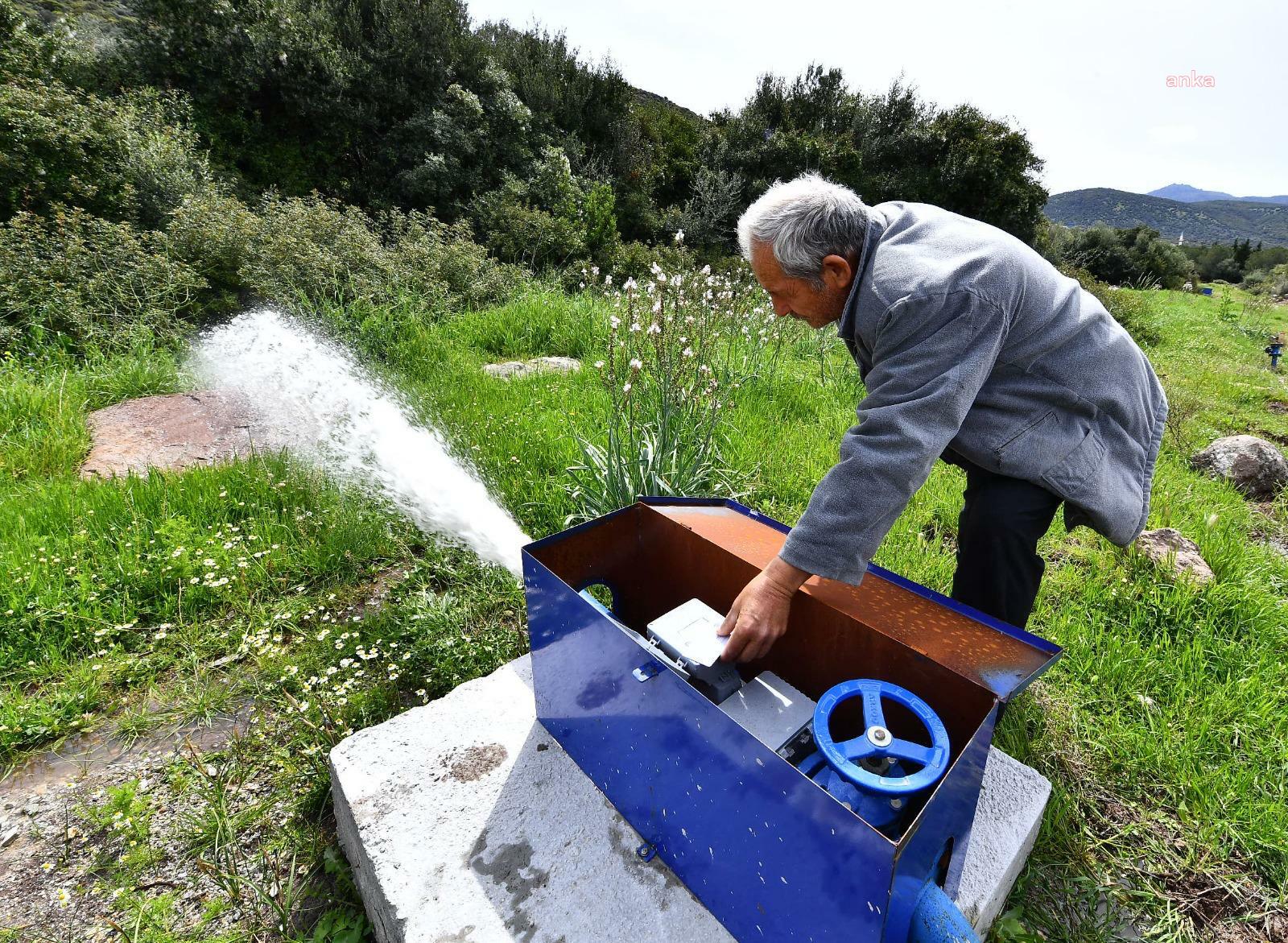 Dikili Yahşibey Sulama Göleti İletim Hattı tamamlandı