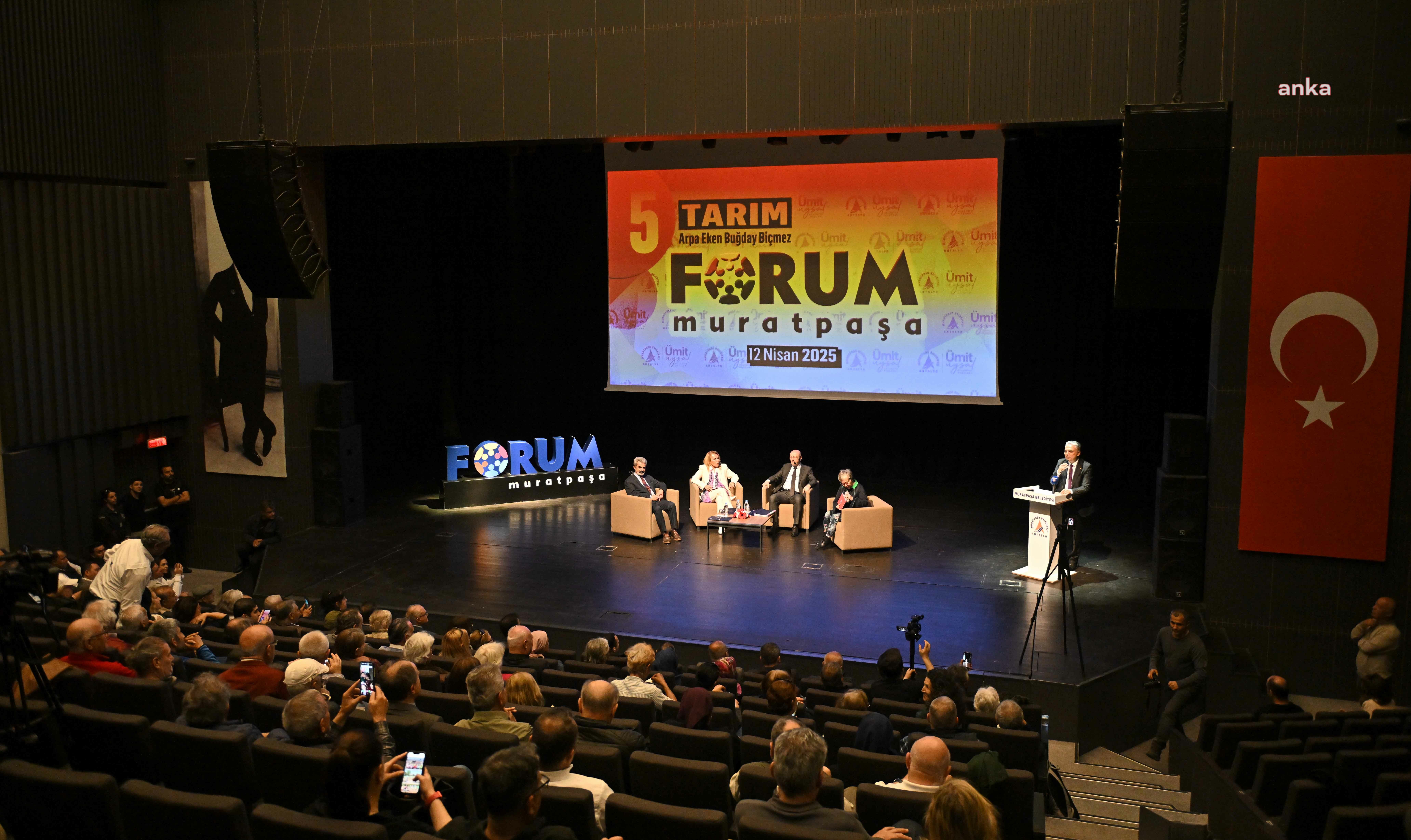 Forum Muratpaşa'nın "Tarım" oturumu tamamlandı
